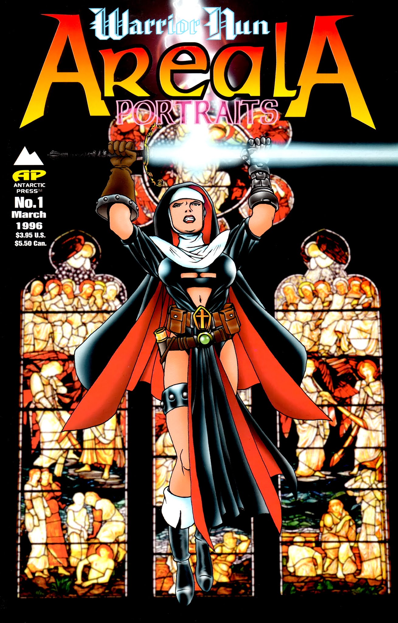 Read online Warrior Nun Areala: Portraits comic -  Issue # Full - 1