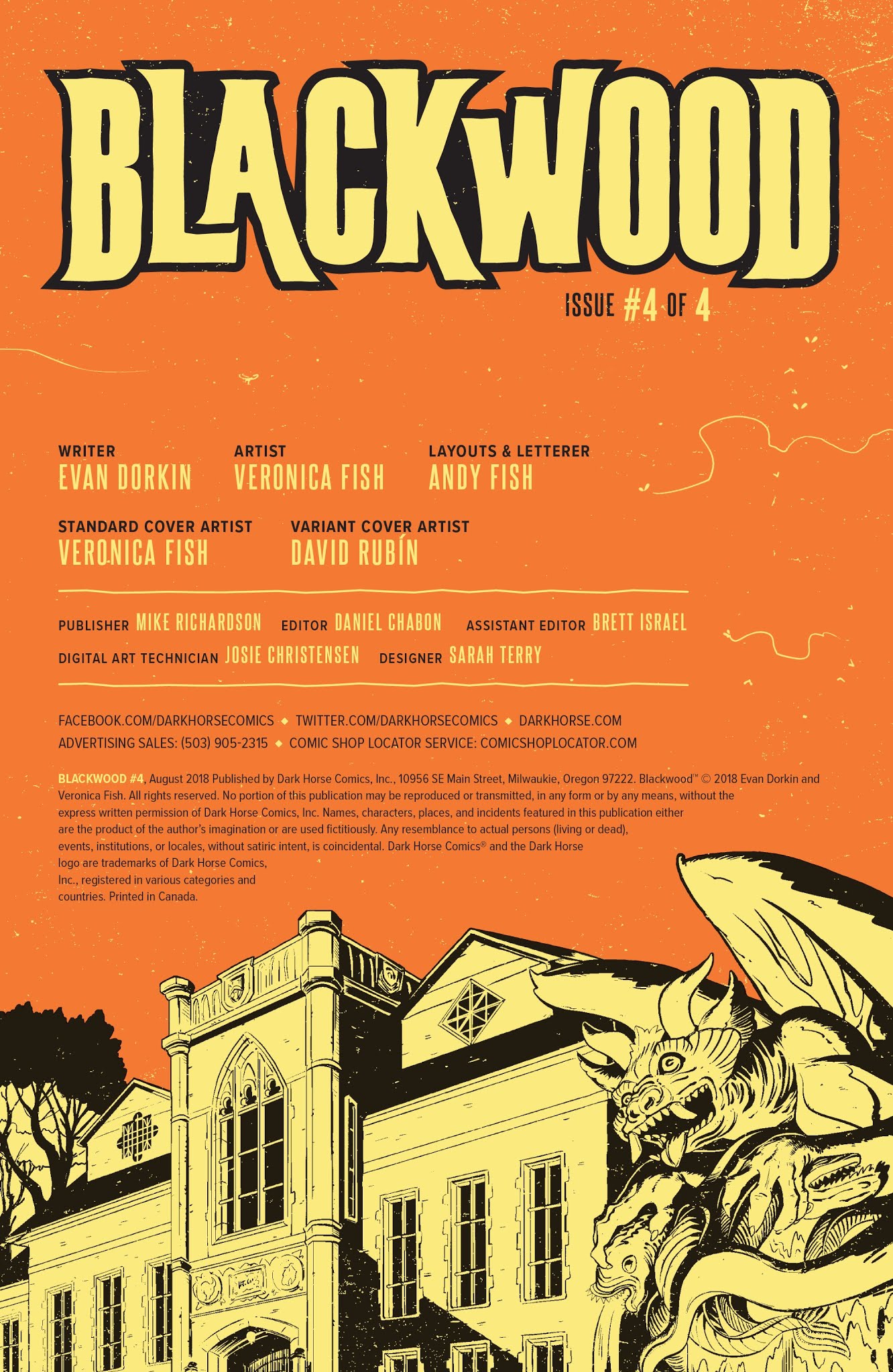 Read online Blackwood comic -  Issue #4 - 2