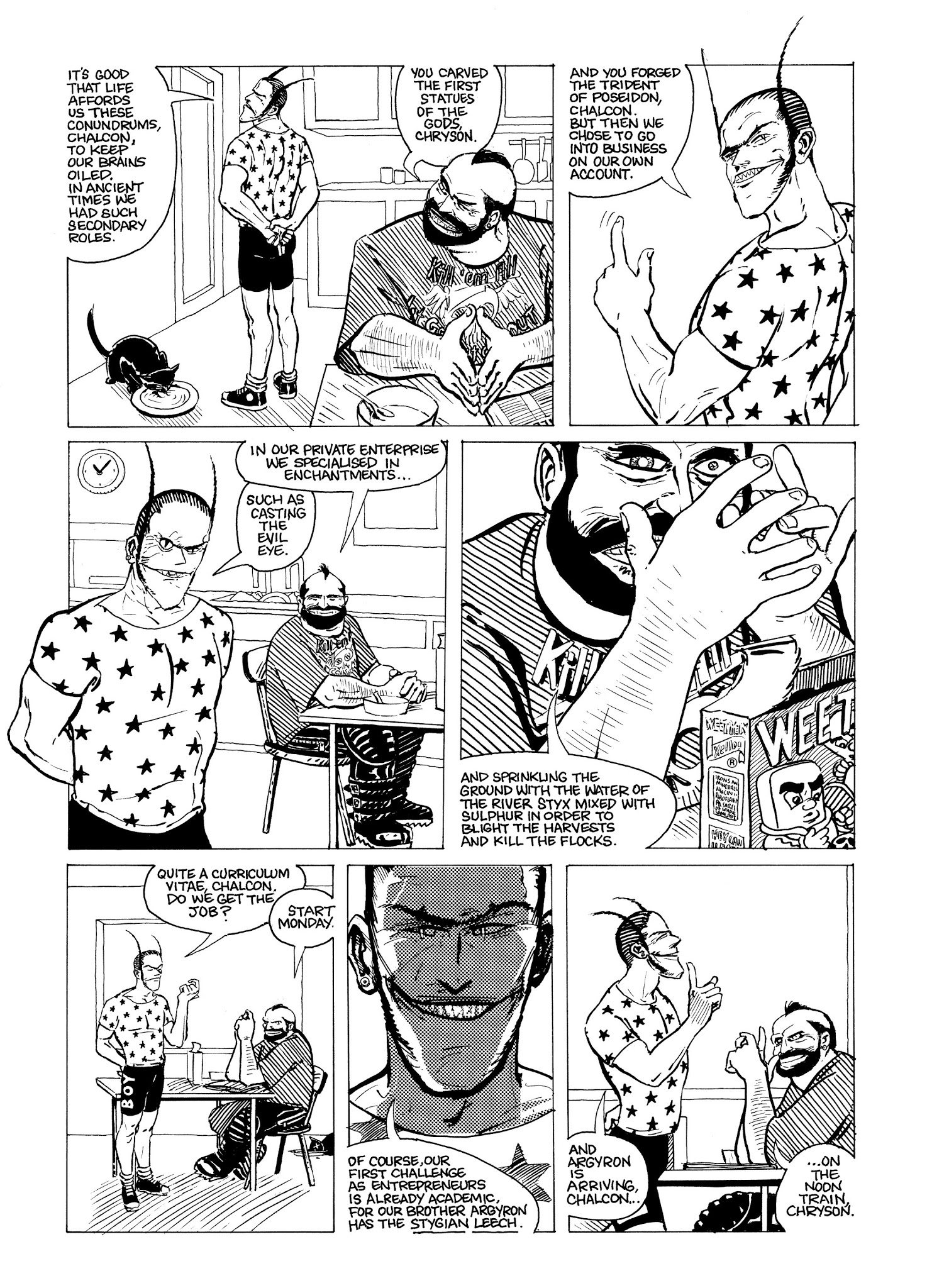 Read online Eddie Campbell's Bacchus comic -  Issue # TPB 1 - 115