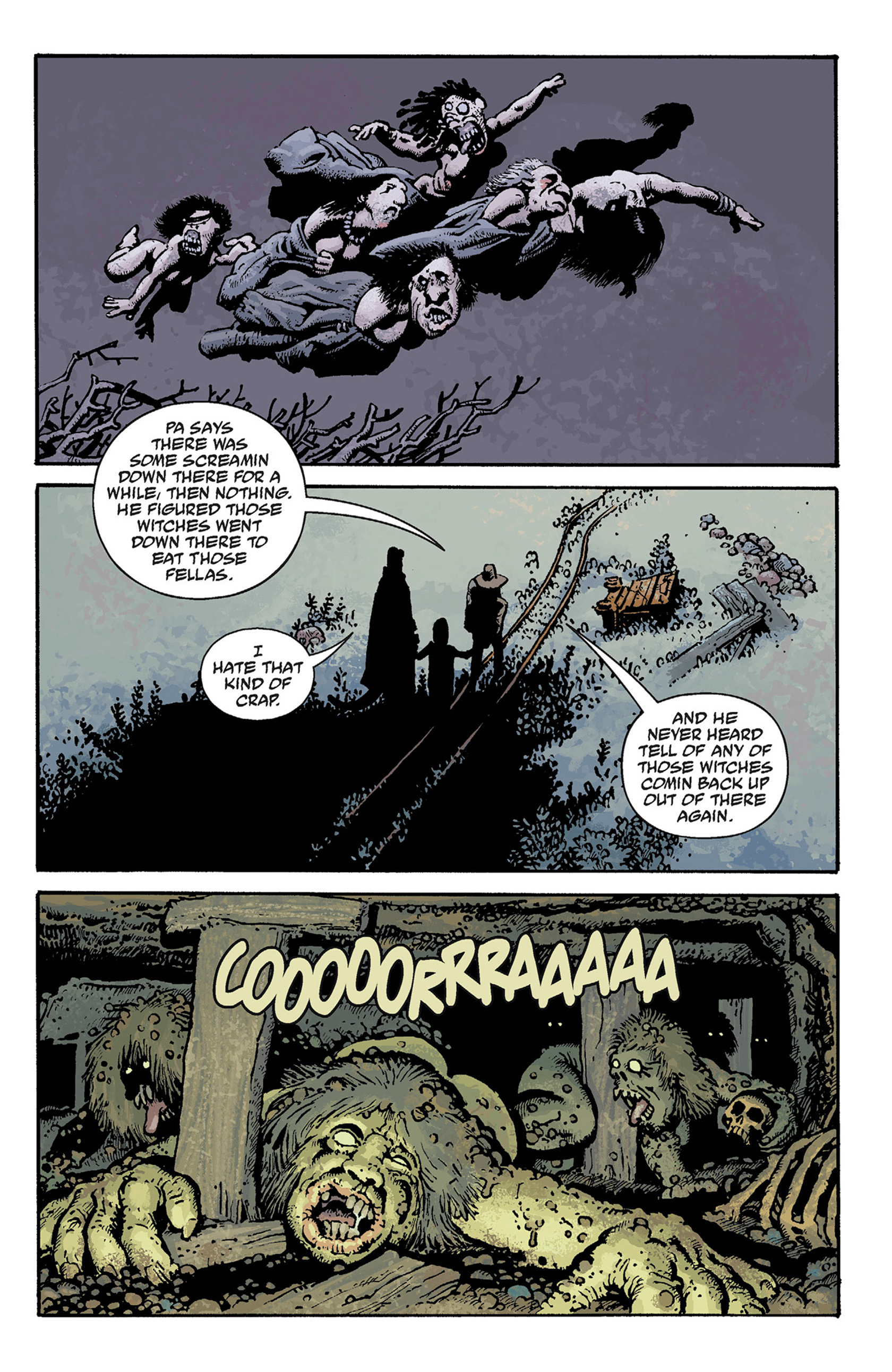 Read online Hellboy: The Crooked Man and Others comic -  Issue # TPB - 39