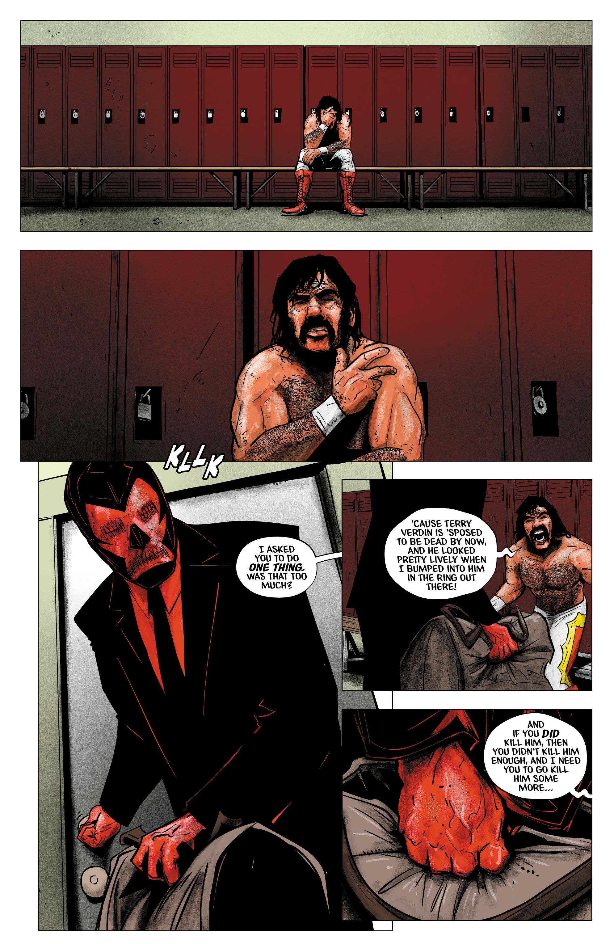 Read online The Crimson Cage comic -  Issue #3 - 22
