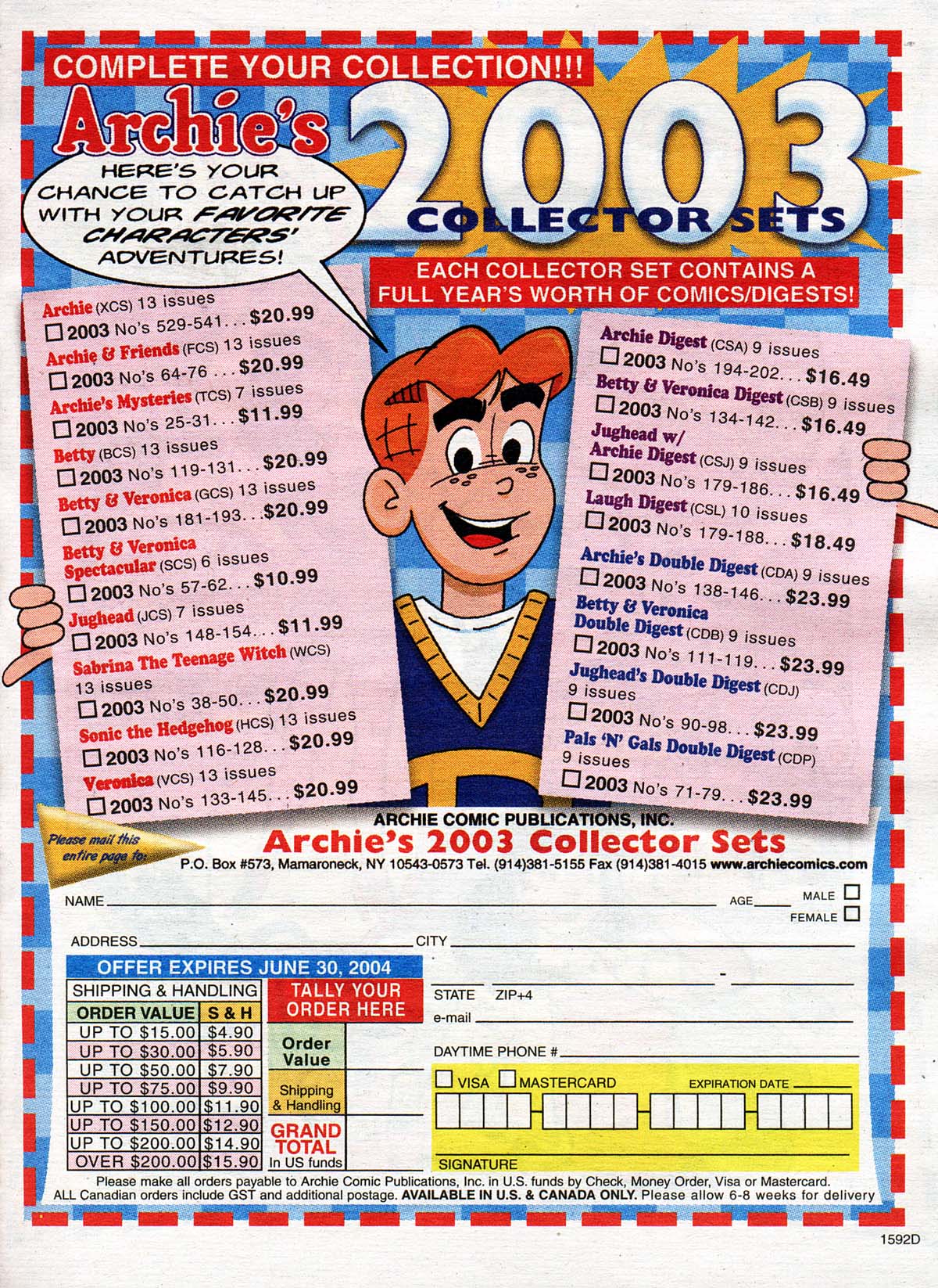 Read online Betty and Veronica Digest Magazine comic -  Issue #146 - 56