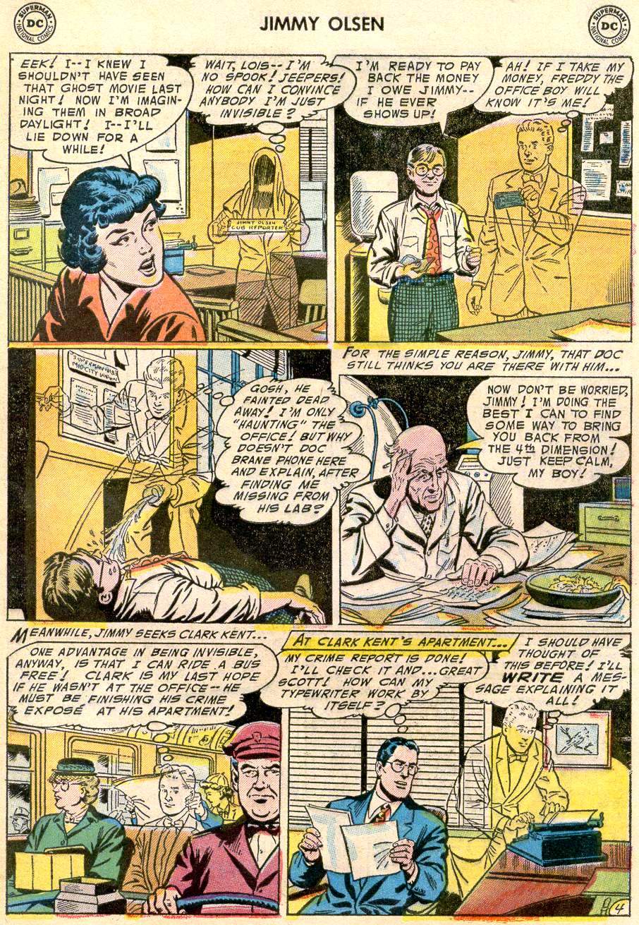 Read online Superman's Pal Jimmy Olsen comic -  Issue #12 - 29