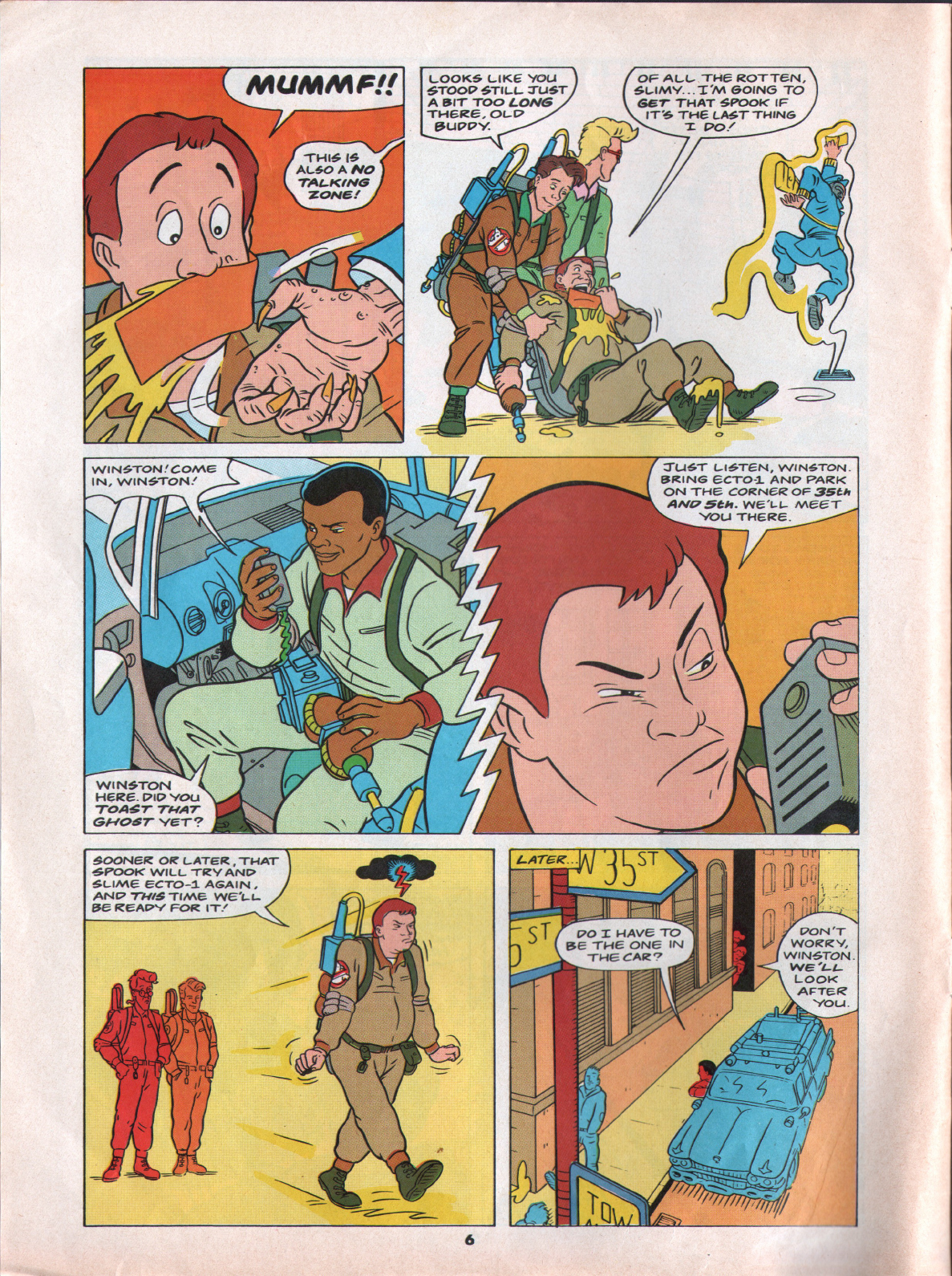 Read online The Real Ghostbusters comic -  Issue #32 - 6