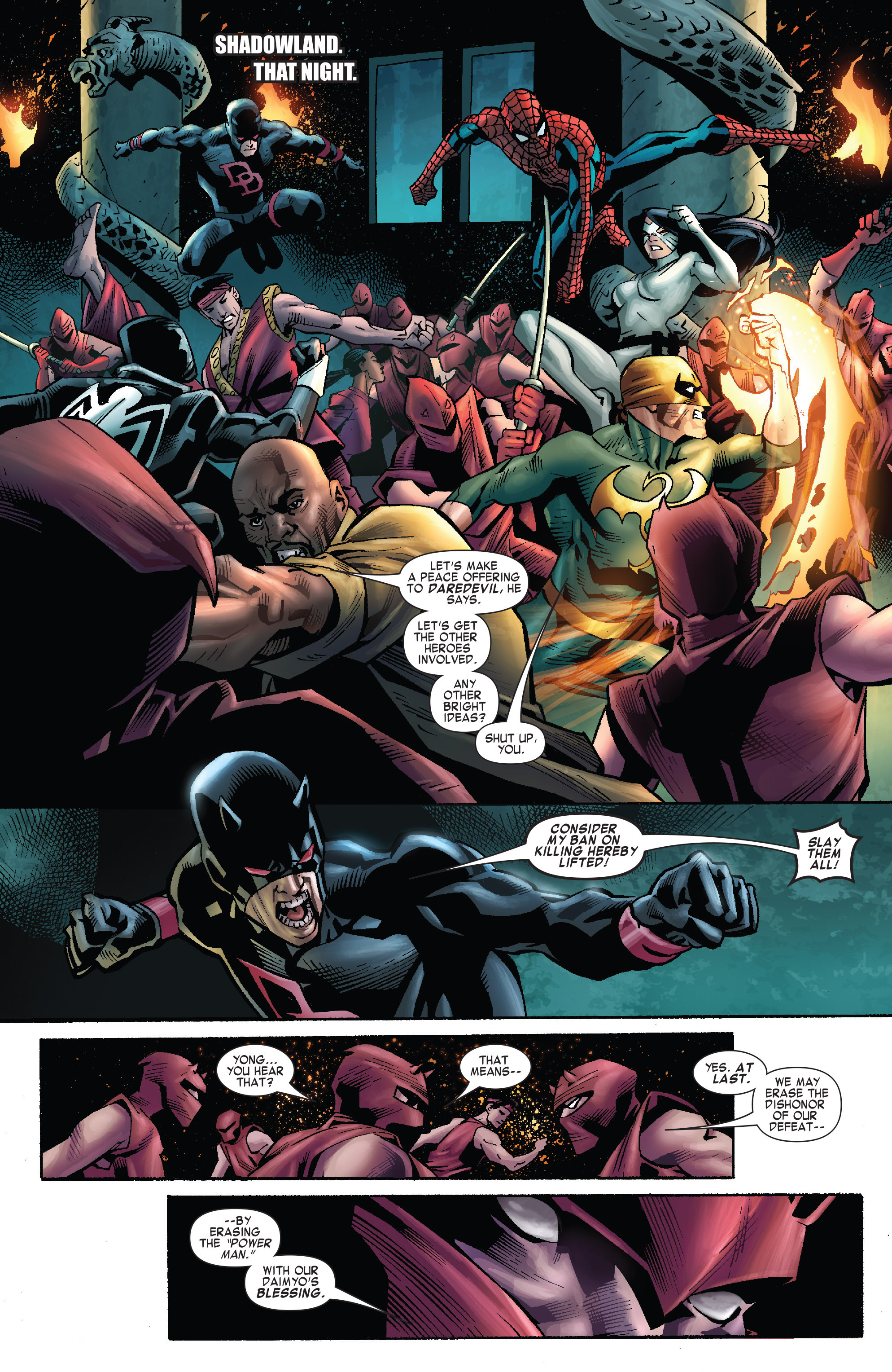 Read online Shadowland: Power Man comic -  Issue #2 - 19