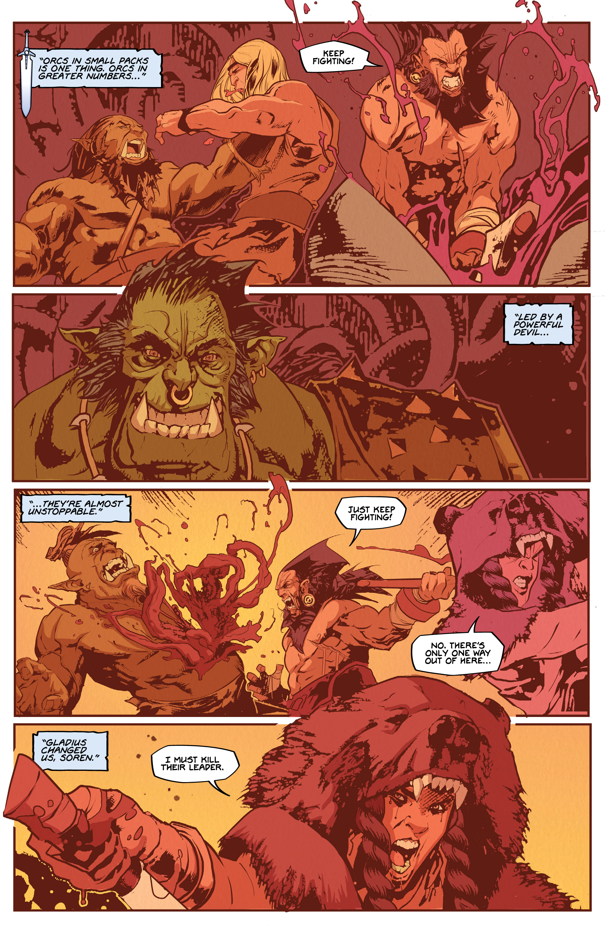 Read online Barbaric: Axe to Grind comic -  Issue #2 - 26
