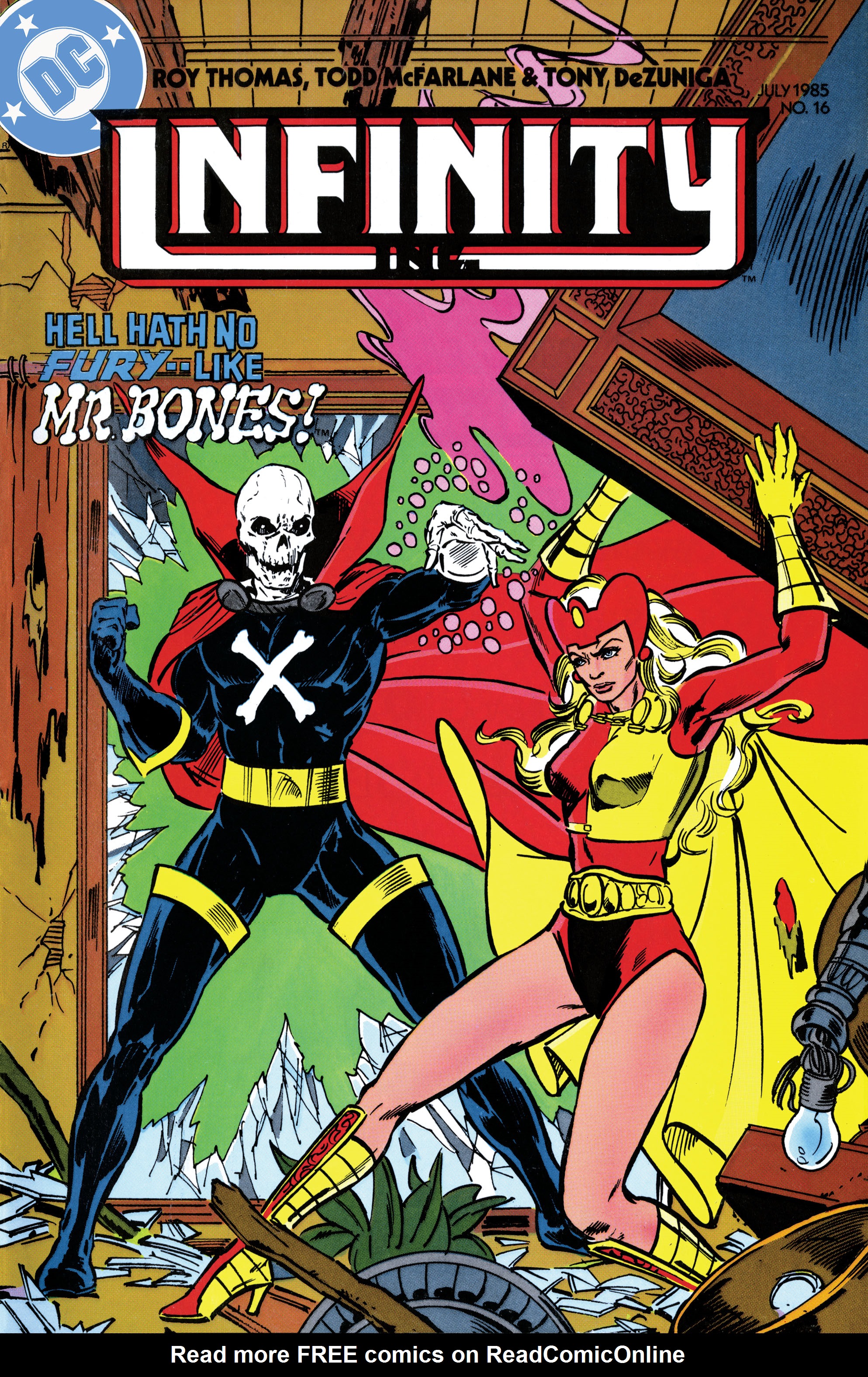 Read online Infinity Inc. (1984) comic -  Issue #16 - 1