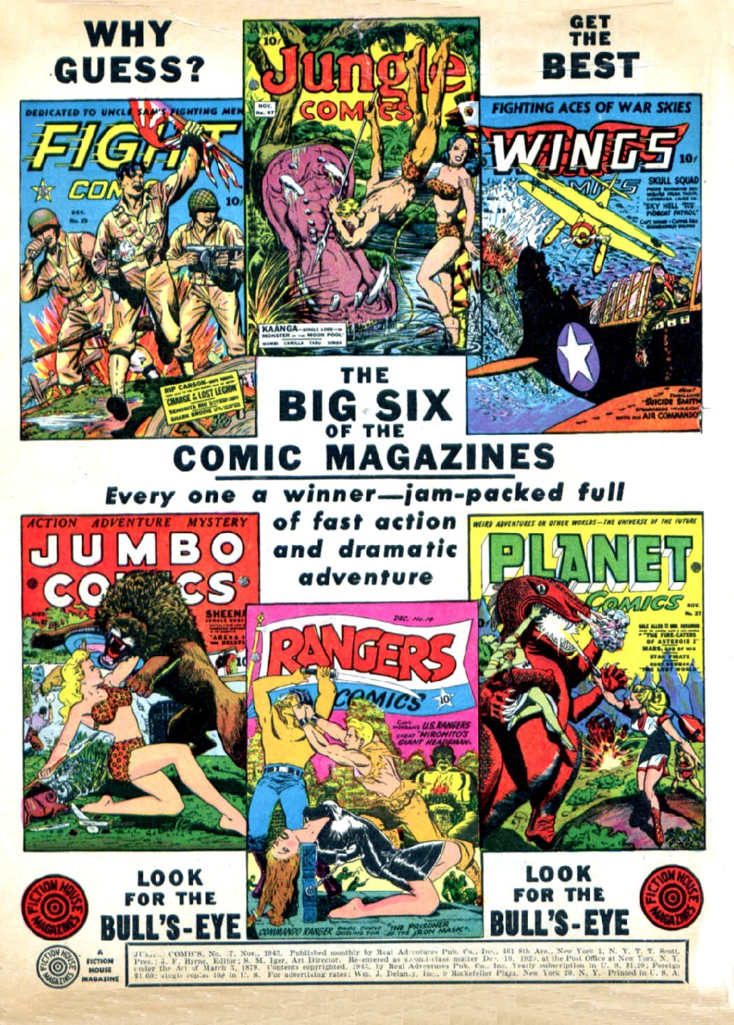 Read online Jungle Comics comic -  Issue #47 - 1