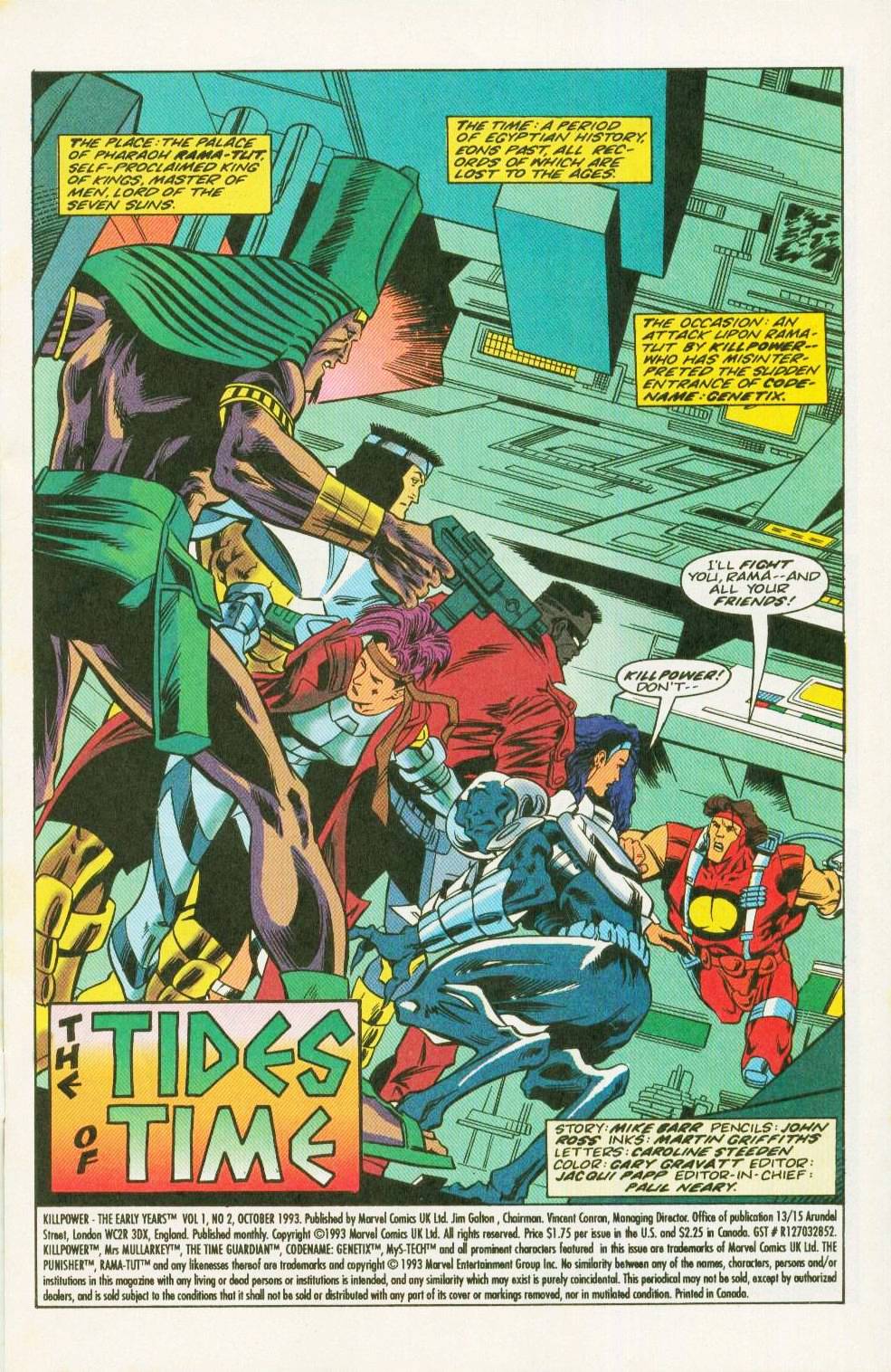 Read online Killpower: The Early Years comic -  Issue #2 - 2