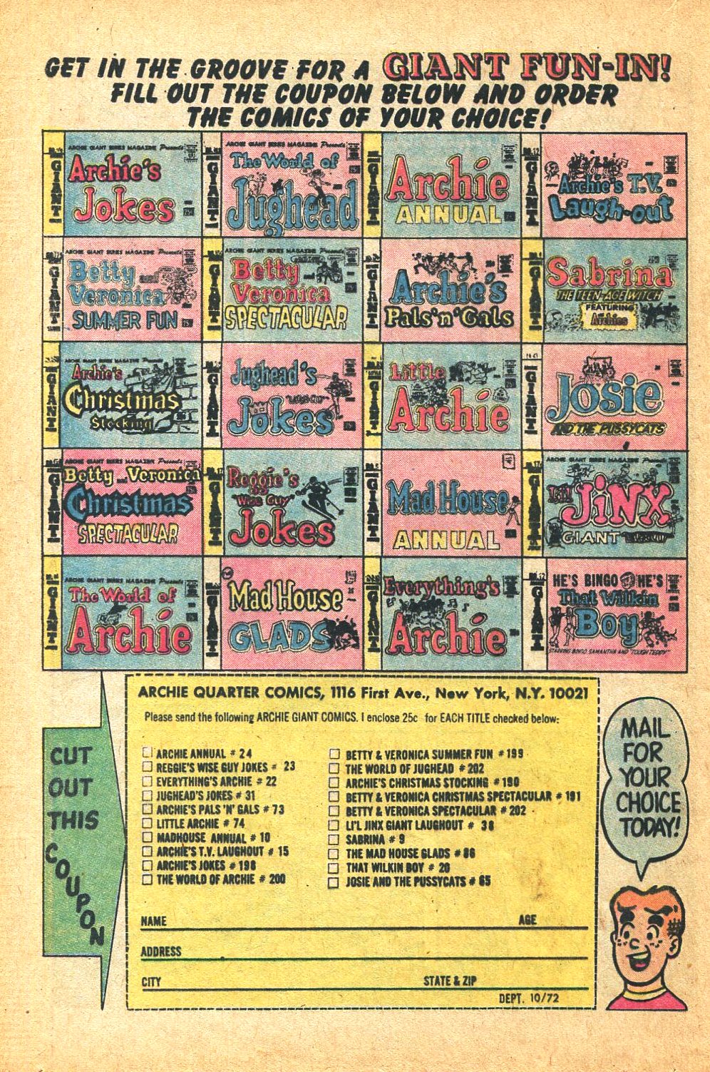 Read online Everything's Archie comic -  Issue #22 - 36