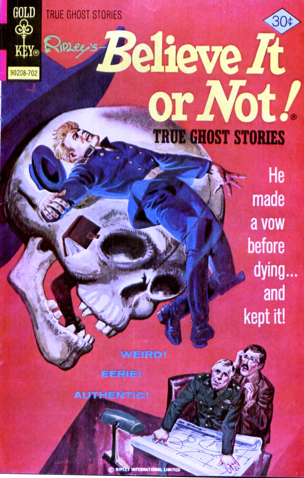 Read online Ripley's Believe it or Not! (1965) comic -  Issue #68 - 1