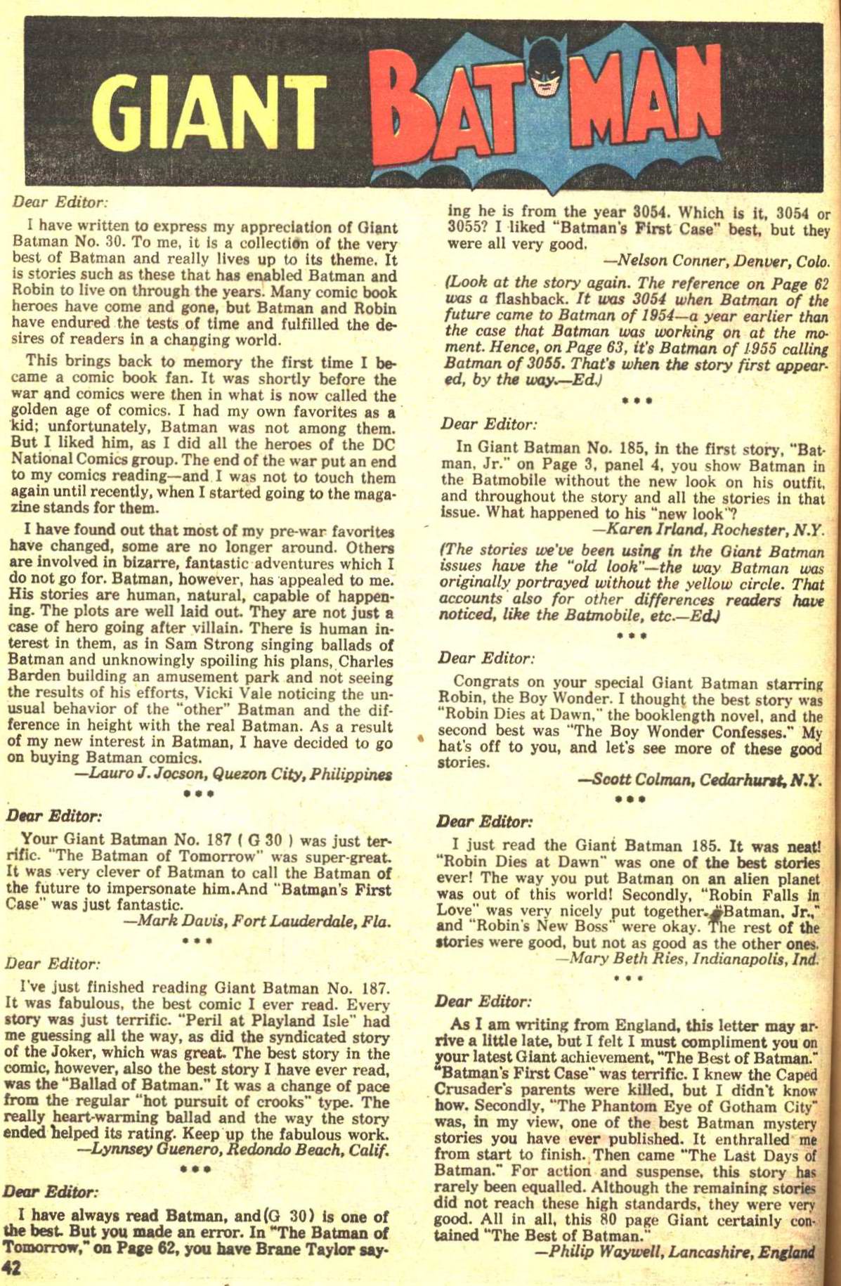 Read online Batman (1940) comic -  Issue #193 - 42