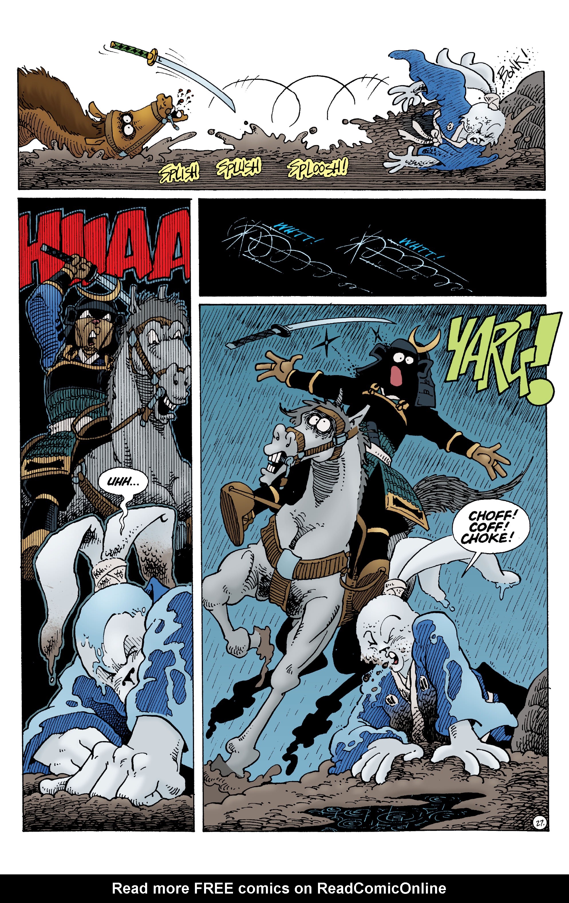 Read online Usagi Yojimbo: The Dragon Bellow Conspiracy comic -  Issue #3 - 29