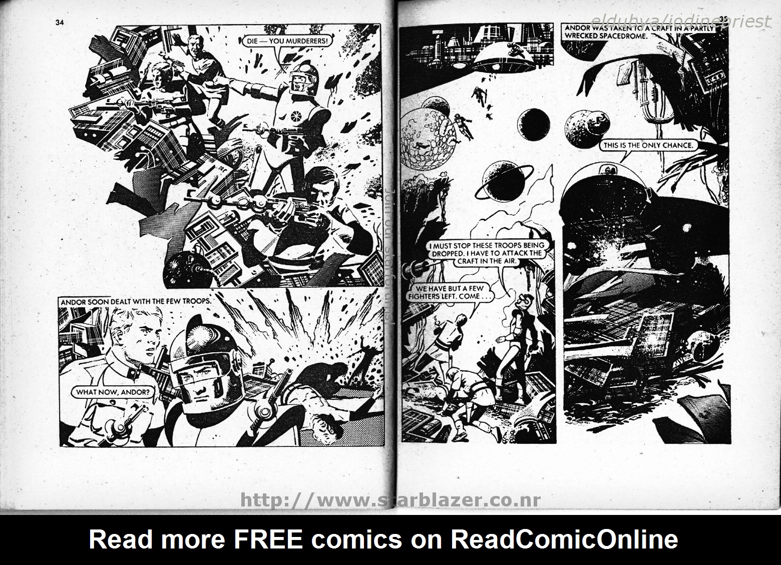 Read online Starblazer comic -  Issue #67 - 19