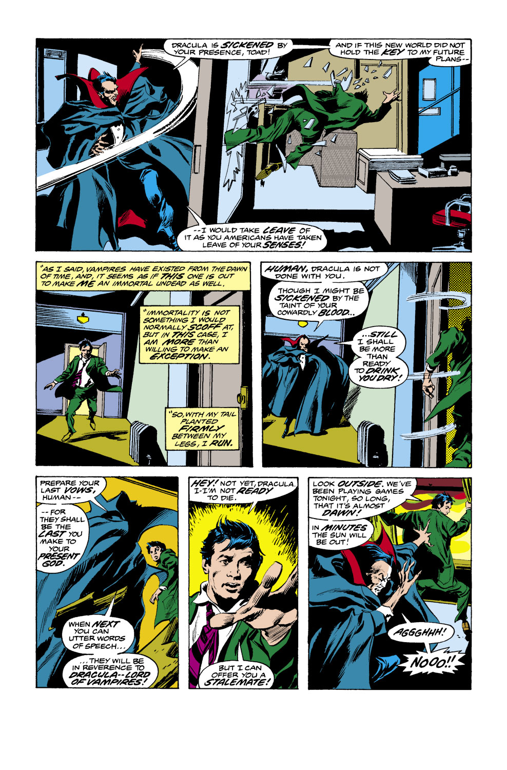 Read online Tomb of Dracula (1972) comic -  Issue #43 - 17