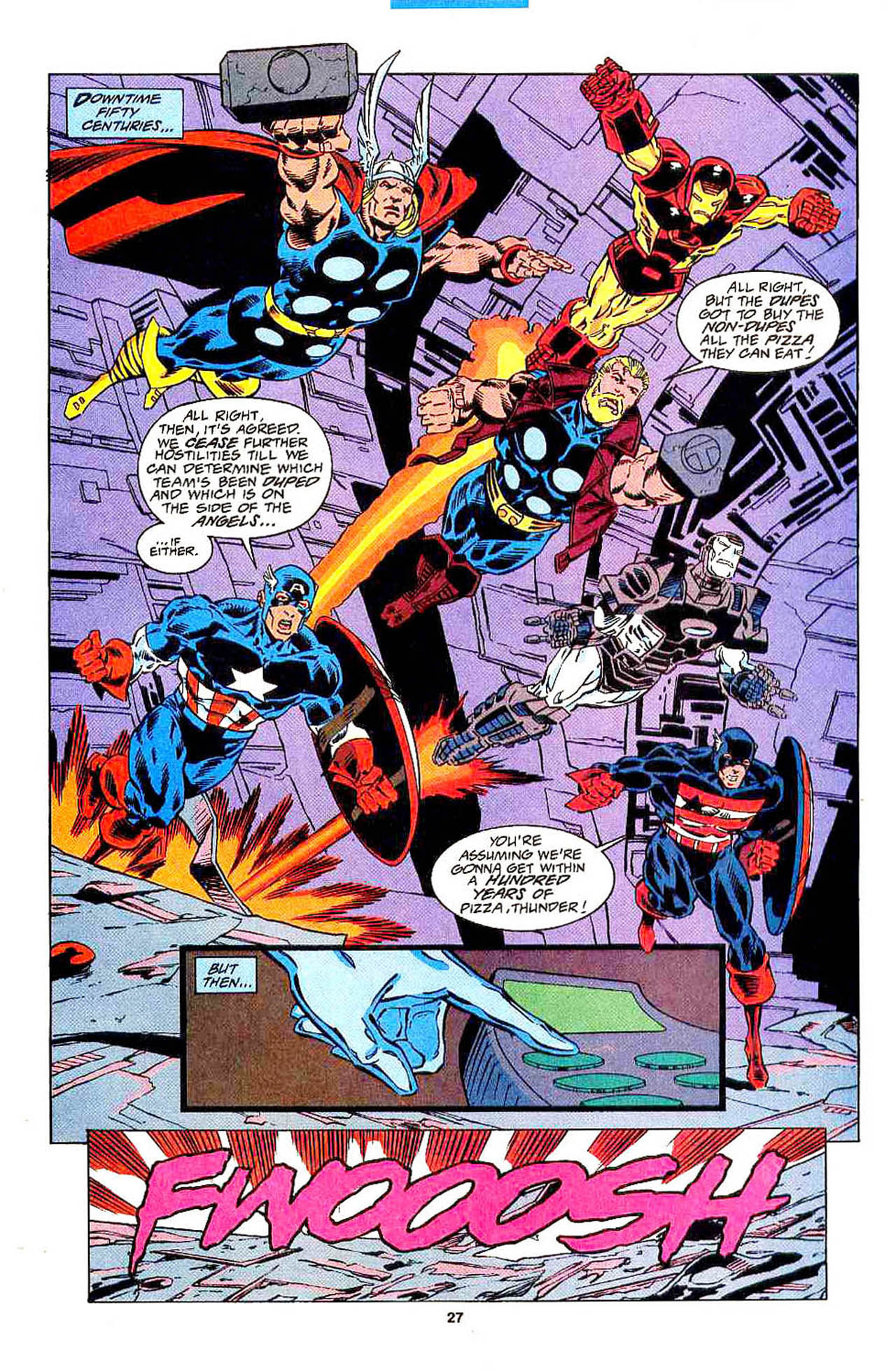 Read online Avengers: The Terminatrix Objective comic -  Issue #2 - 21