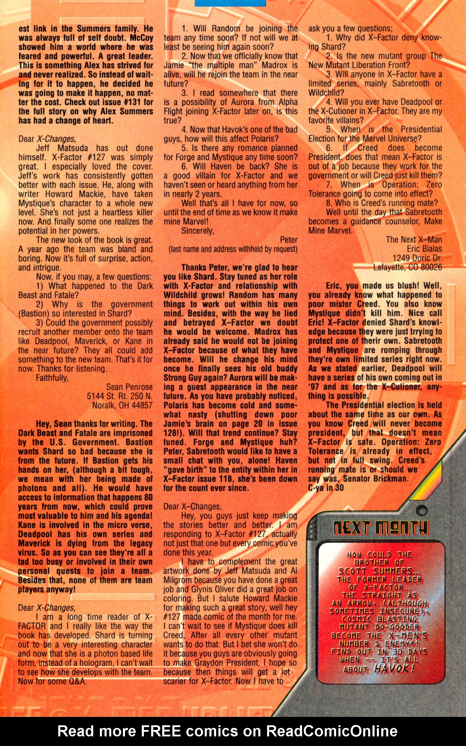 Read online X-Factor (1986) comic -  Issue #130 - 34