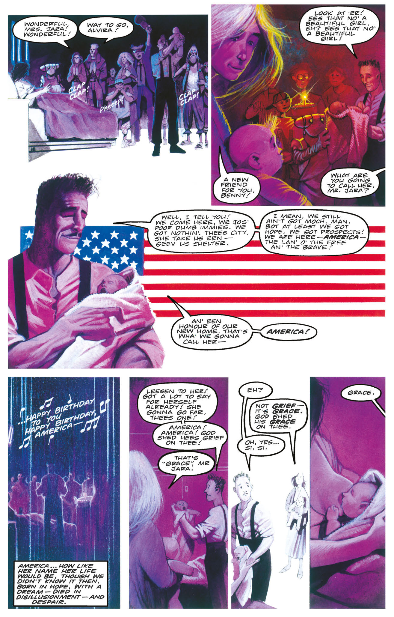 Read online Essential Judge Dredd: America comic -  Issue # TPB (Part 1) - 49