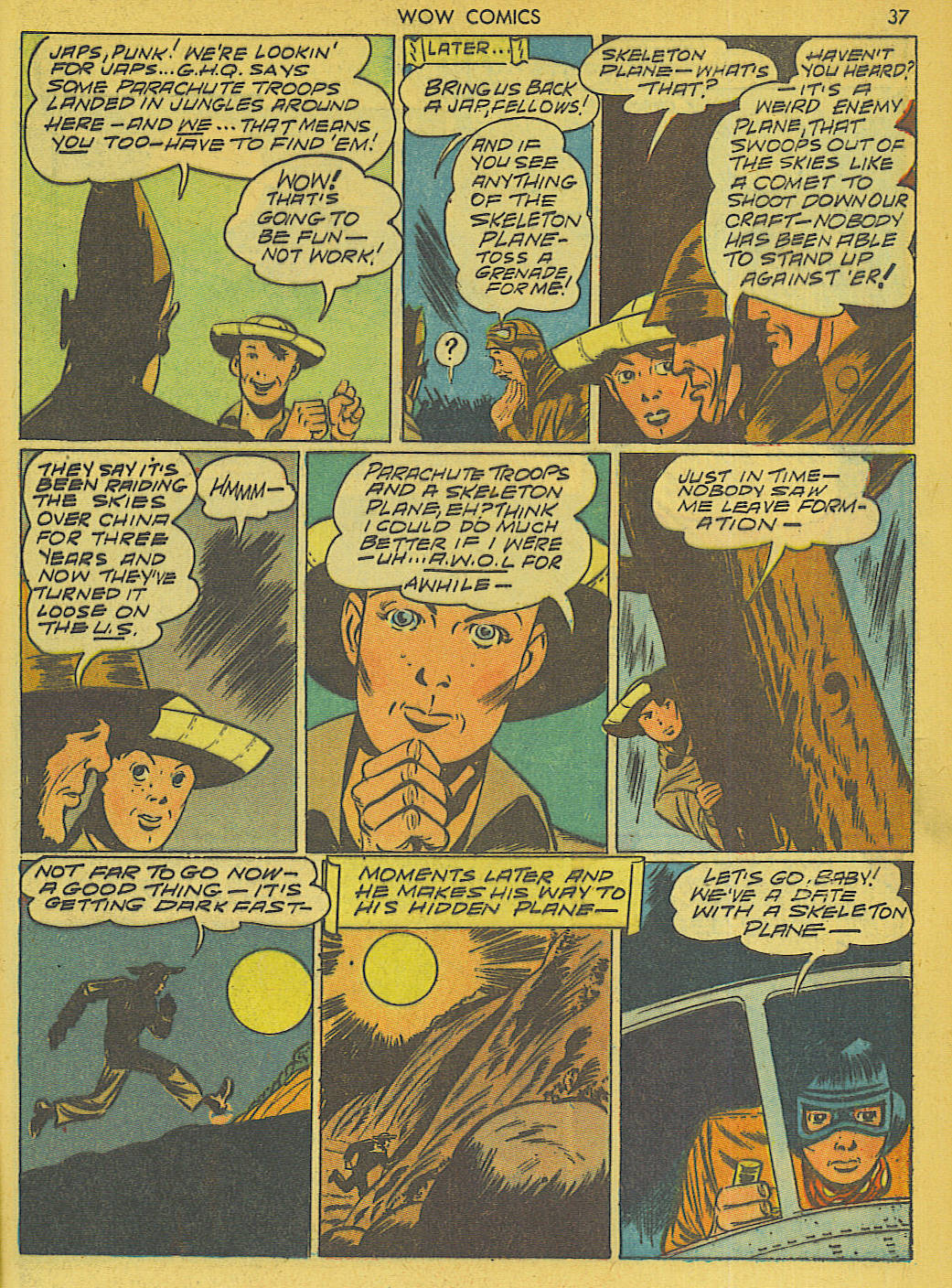 Read online Wow Comics comic -  Issue #6 - 37