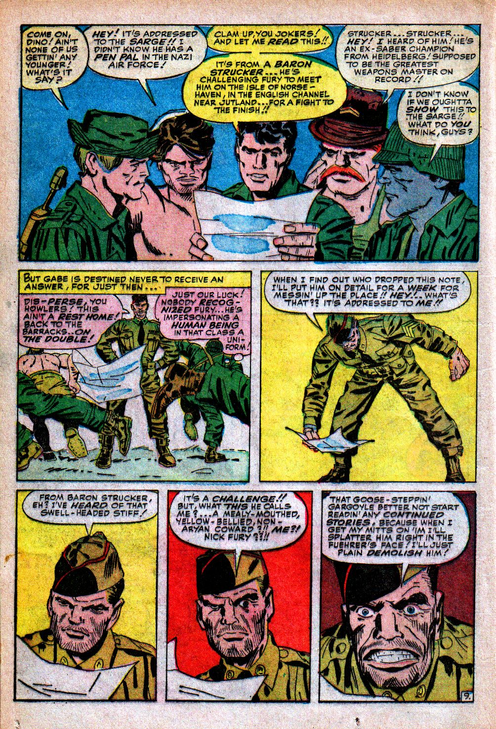 Read online Sgt. Fury comic -  Issue #5 - 12