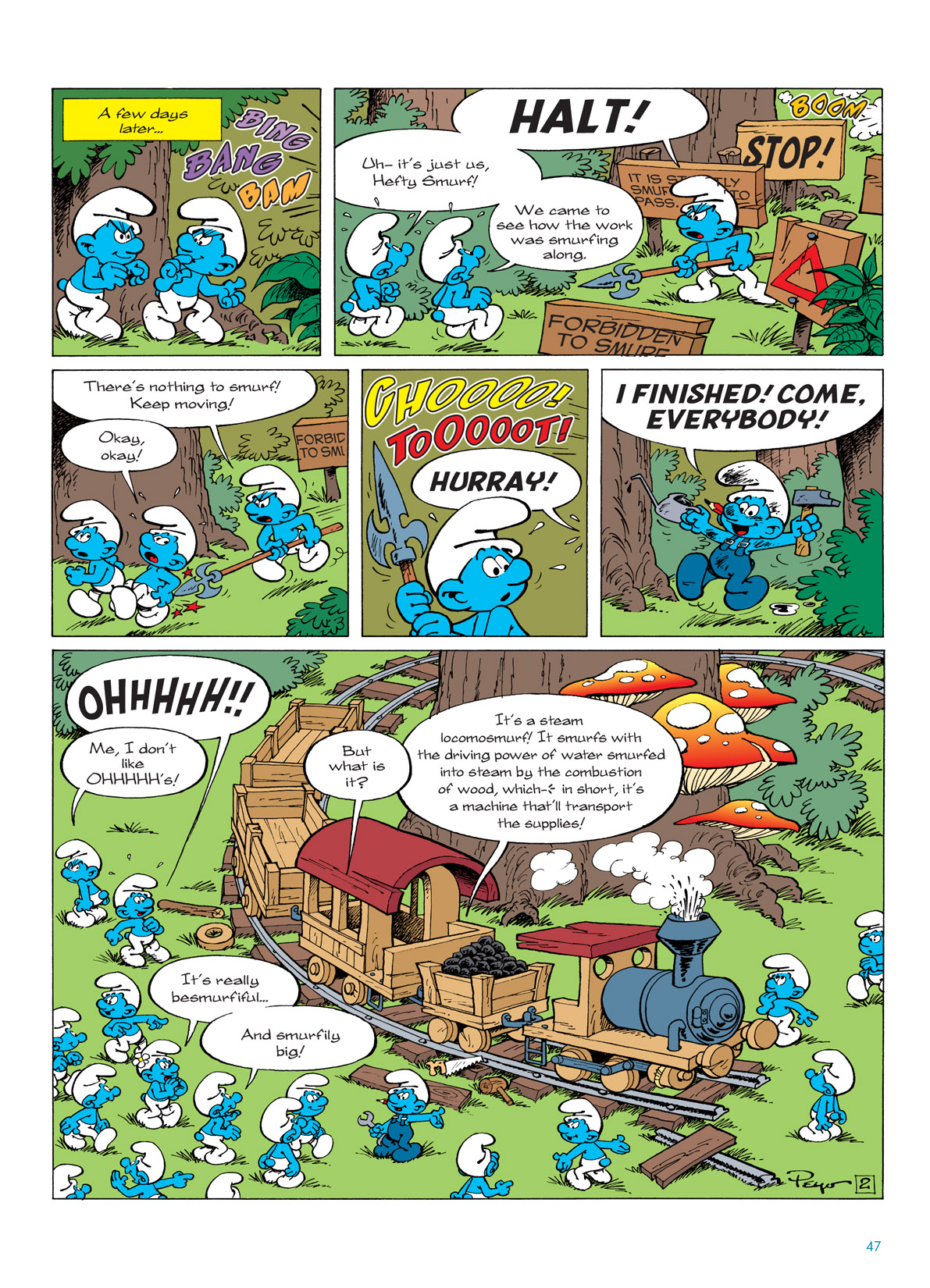 Read online The Smurfs comic -  Issue #6 - 47