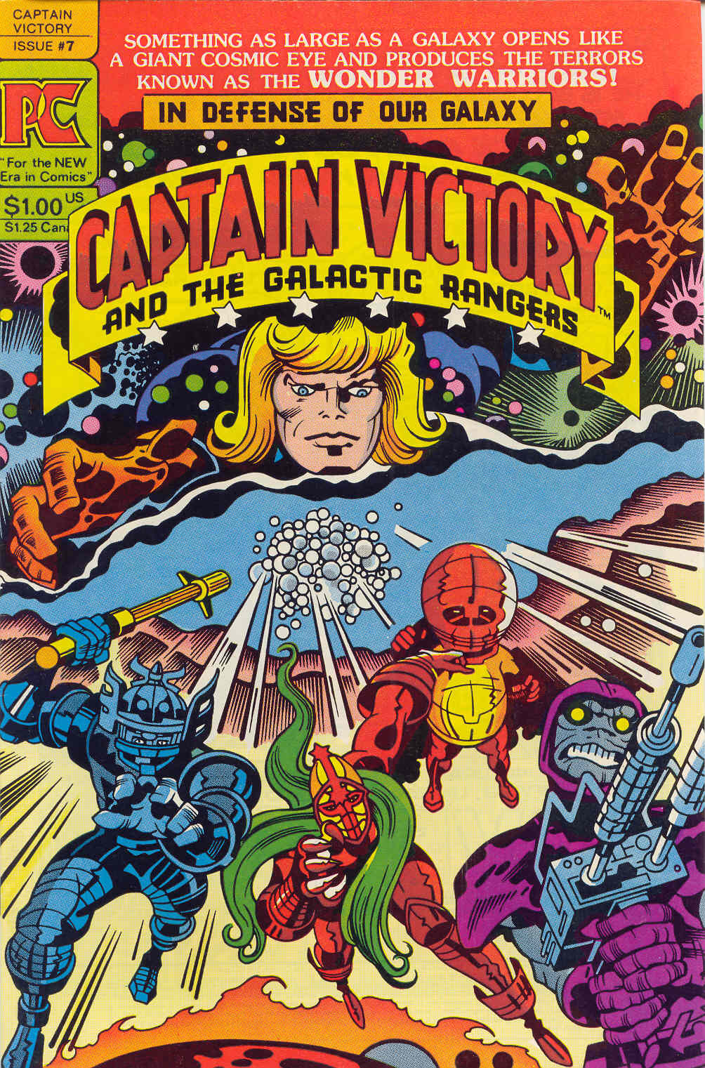 Read online Captain Victory and the Galactic Rangers (1981) comic -  Issue #7 - 1