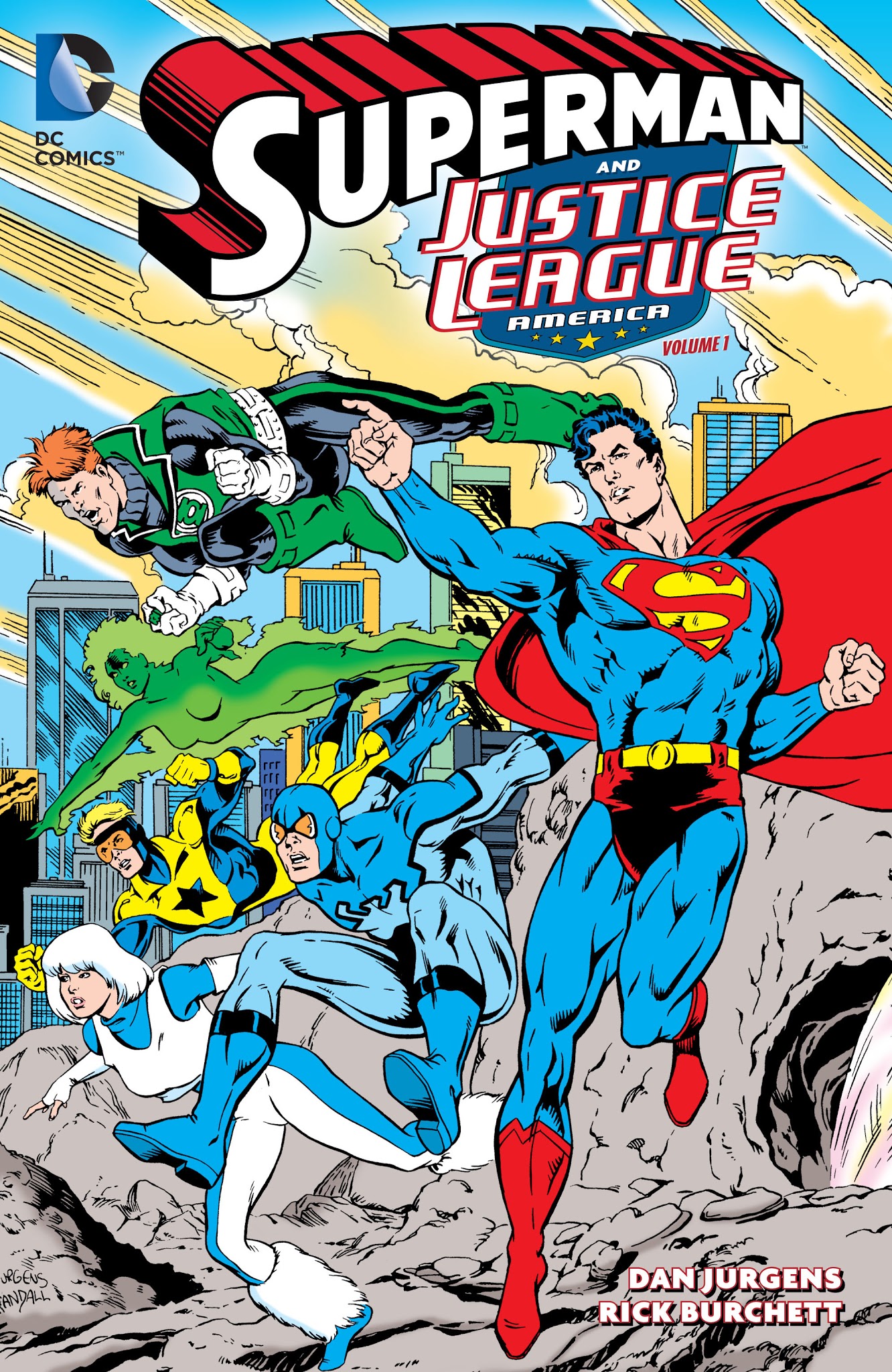 Read online Superman & The Justice League America comic -  Issue #1 - 1