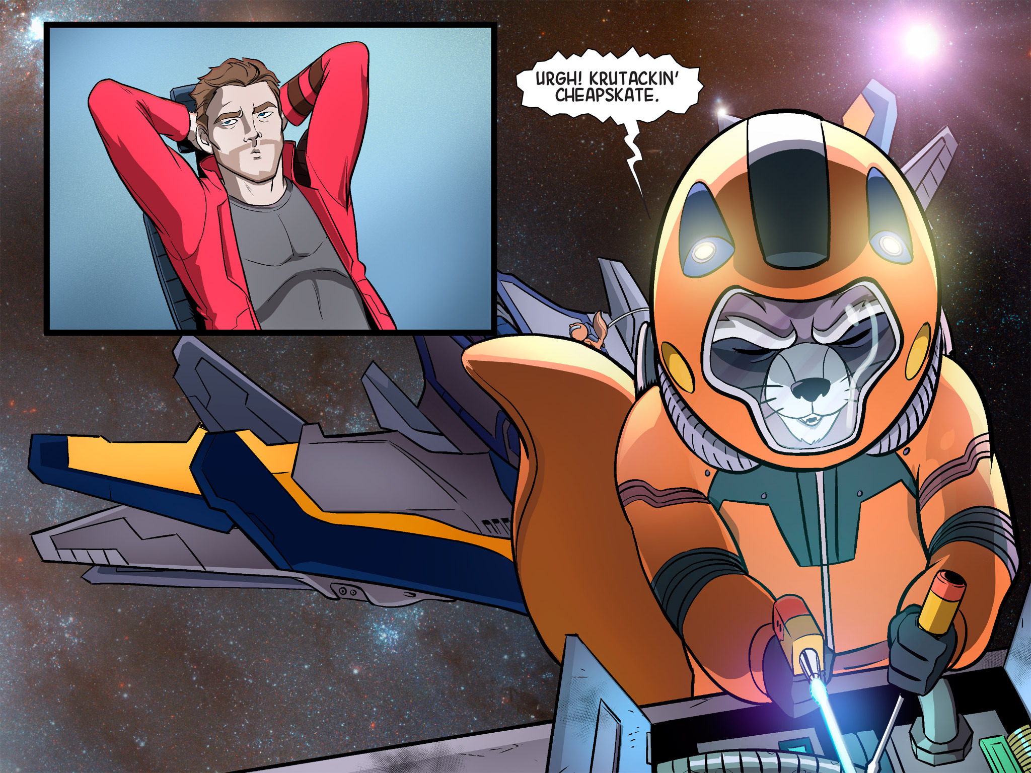 Read online Guardians of the Galaxy: Awesome Mix Infinite Comic comic -  Issue #6 - 6