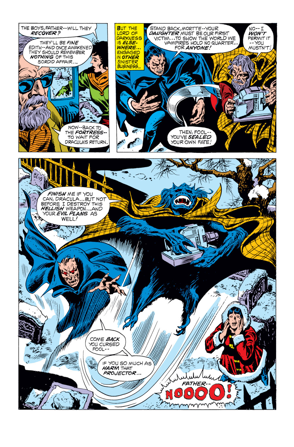 Read online Tomb of Dracula (1972) comic -  Issue #8 - 17