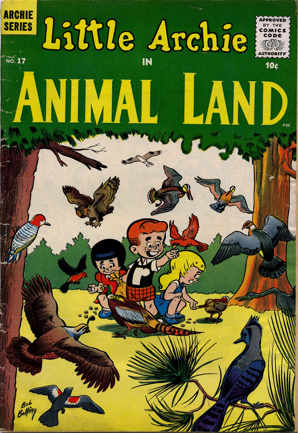 Read online Little Archie In Animal Land comic -  Issue #17 - 1