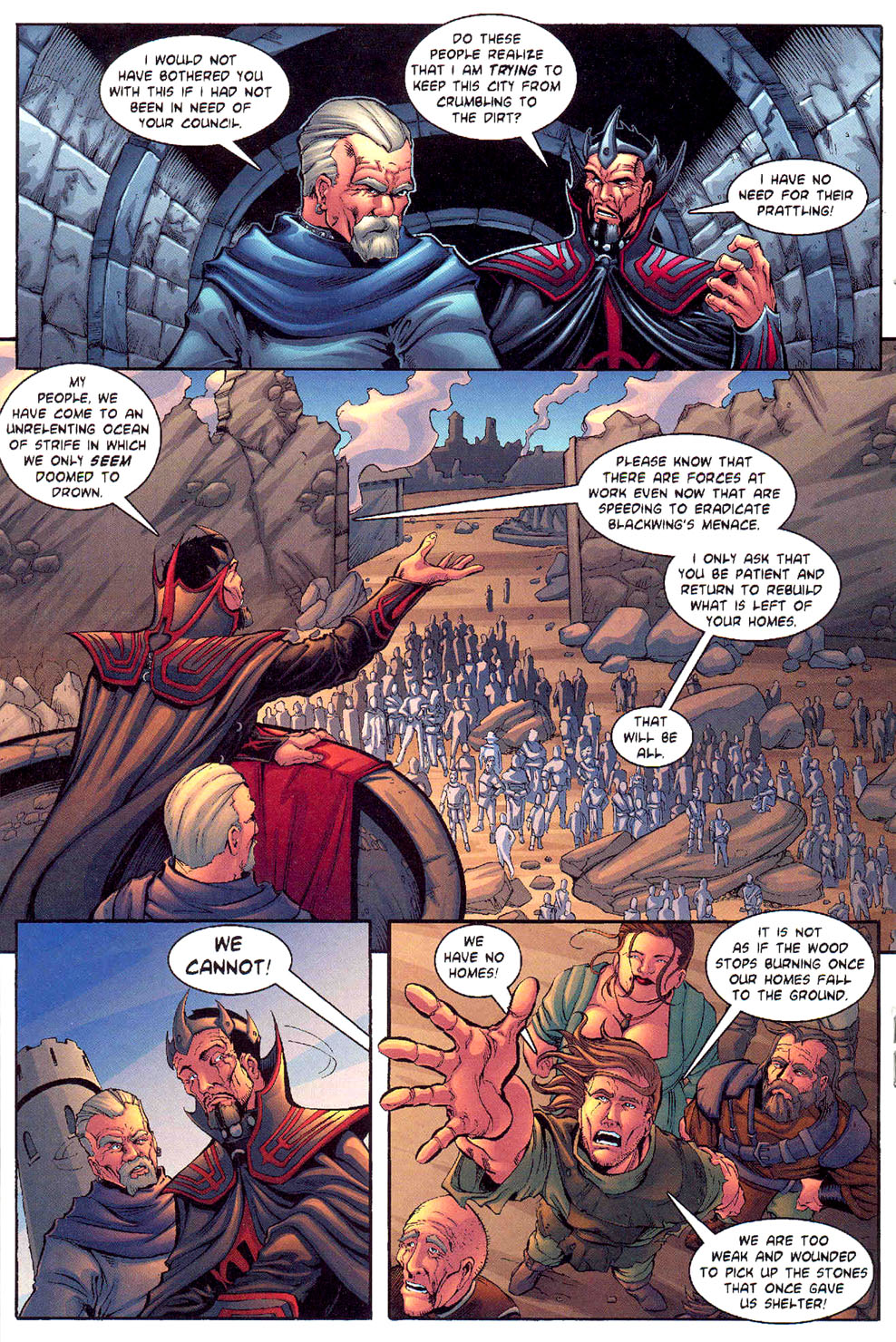 Read online Dungeons And Dragons: In The Shadow Of Dragons comic -  Issue #5 - 13