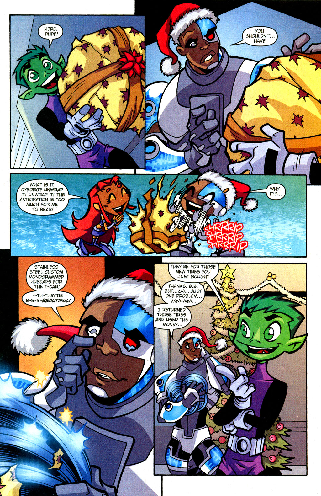 Read online Teen Titans Go! (2003) comic -  Issue #25 - 16