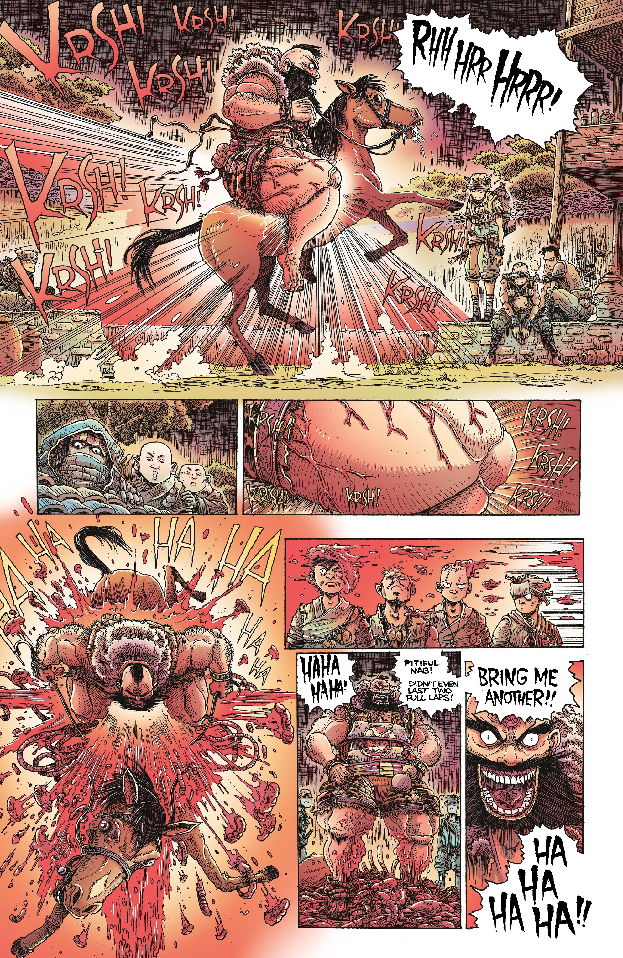 Read online Orphan and the Five Beasts comic -  Issue #1 - 22