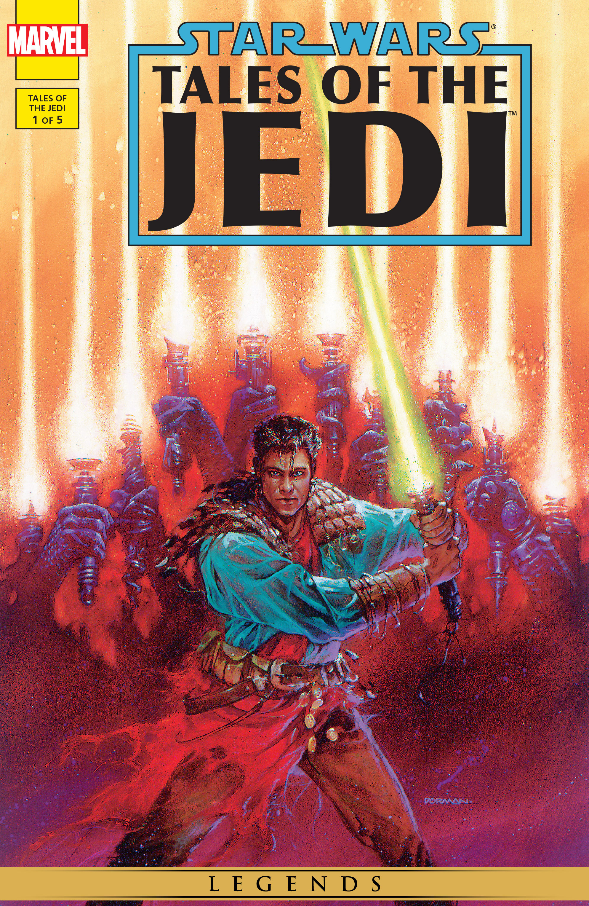 Read online Star Wars: Tales of the Jedi - Knights of The Old Republic comic -  Issue #1 - 1