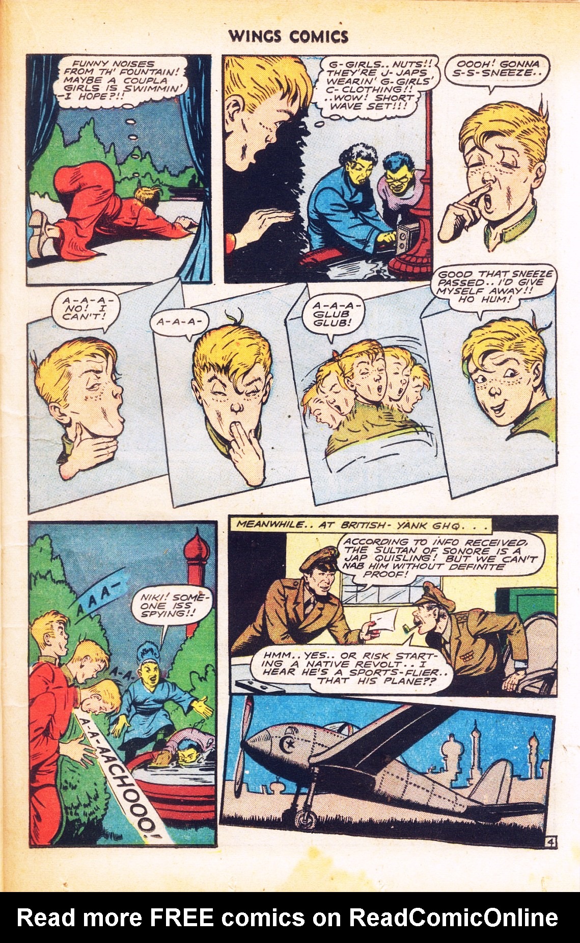 Read online Wings Comics comic -  Issue #66 - 31