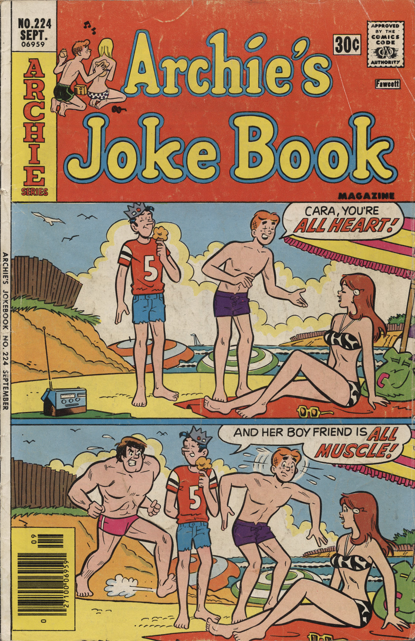 Read online Archie's Joke Book Magazine comic -  Issue #224 - 1