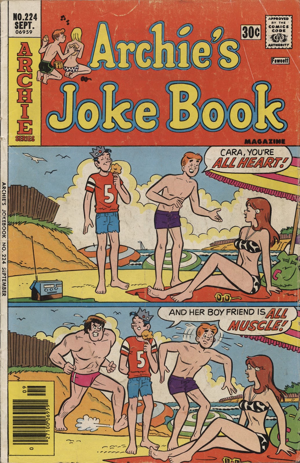 Archie's Joke Book Magazine issue 224 - Page 1