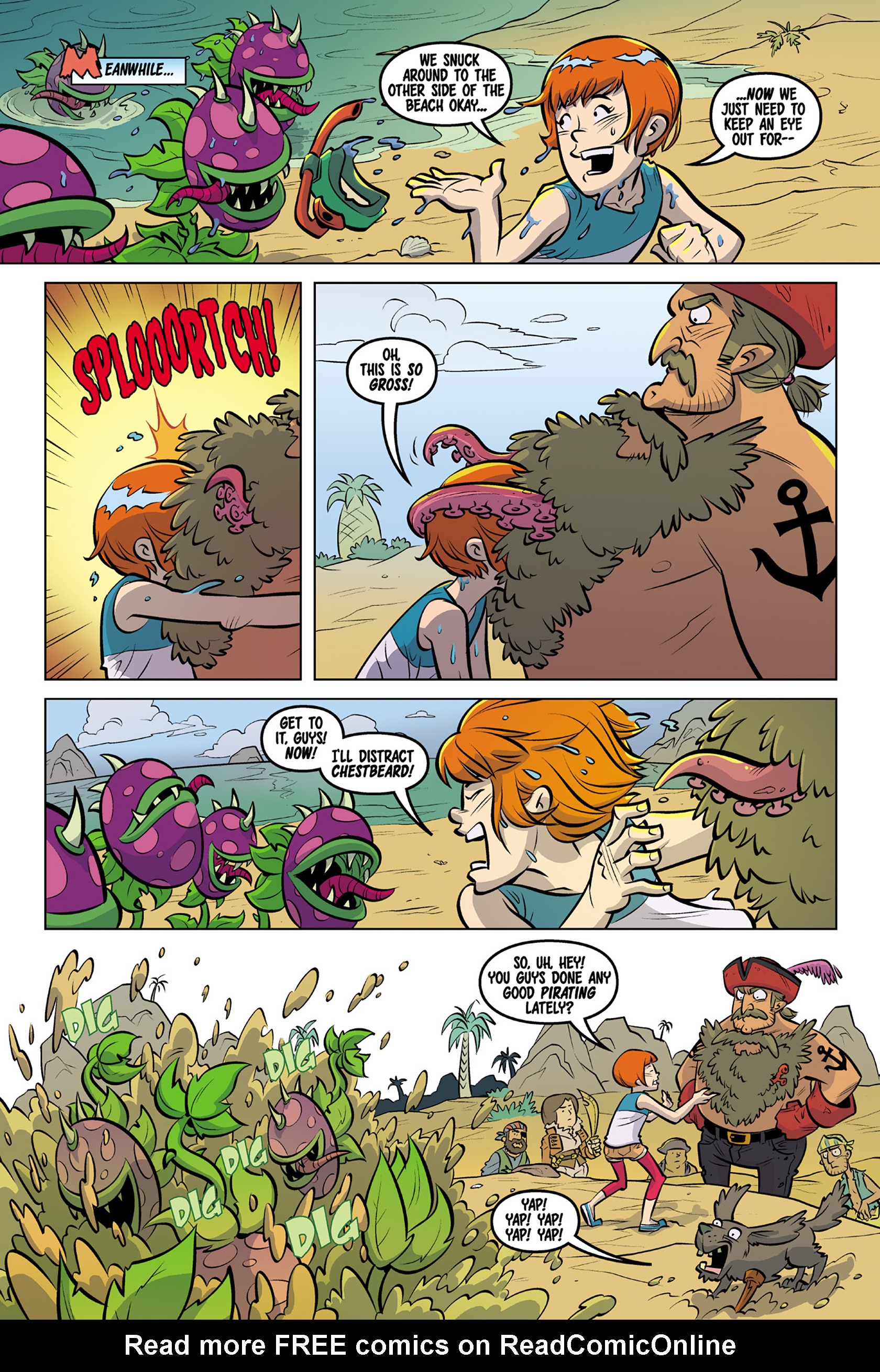 Read online Plants vs. Zombies: Timepocalypse comic -  Issue #5 - 13