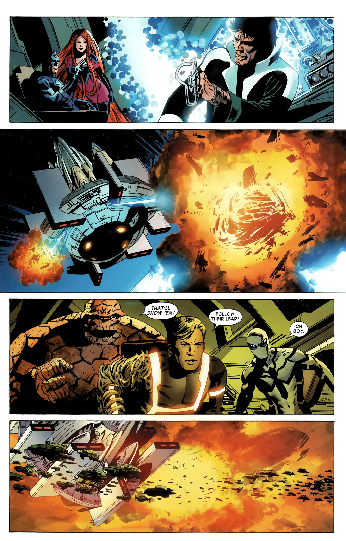 Read online Fantastic Four By Jonathan Hickman Omnibus comic -  Issue # TPB 2 (Part 1) - 136
