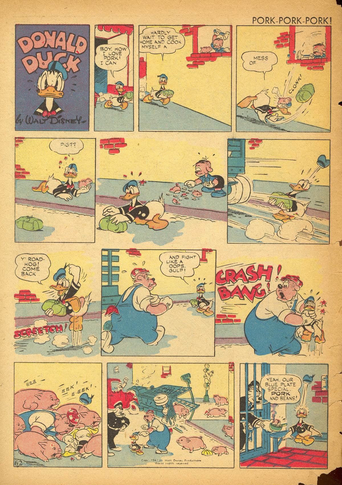 Read online Walt Disney's Comics and Stories comic -  Issue #27 - 64