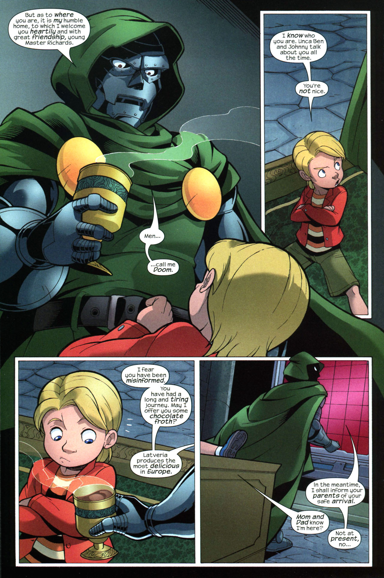 Read online Fantastic Four and Power Pack comic -  Issue #3 - 7