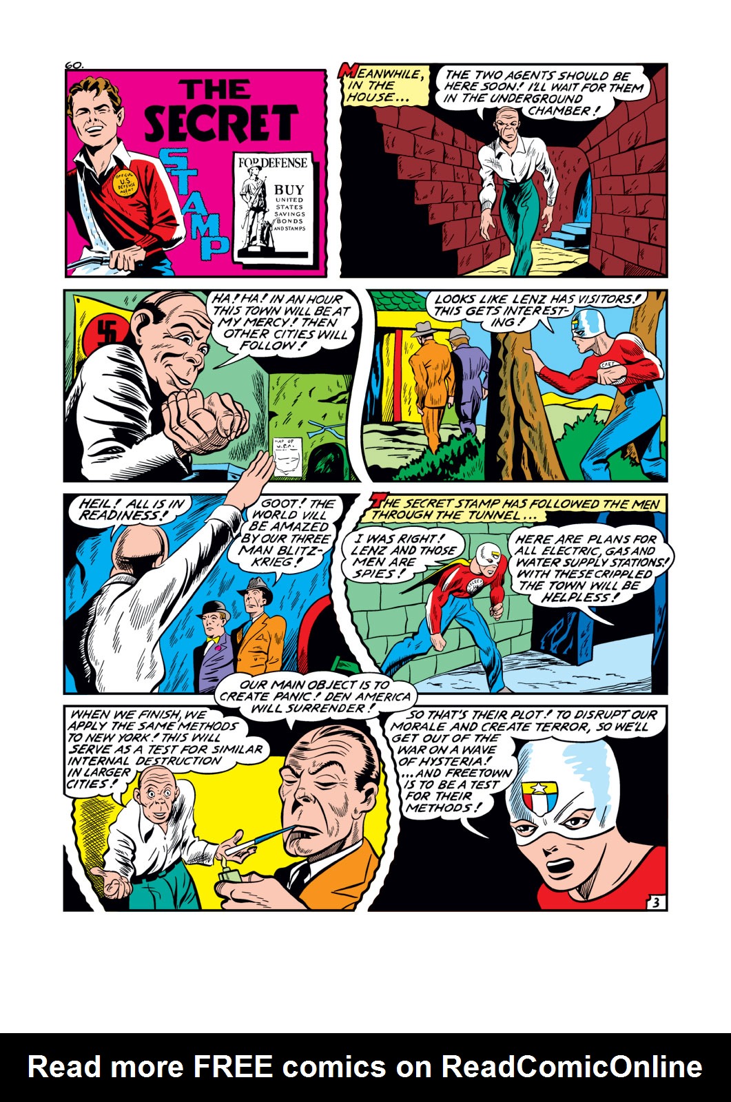 Read online Captain America Comics comic -  Issue #14 - 61