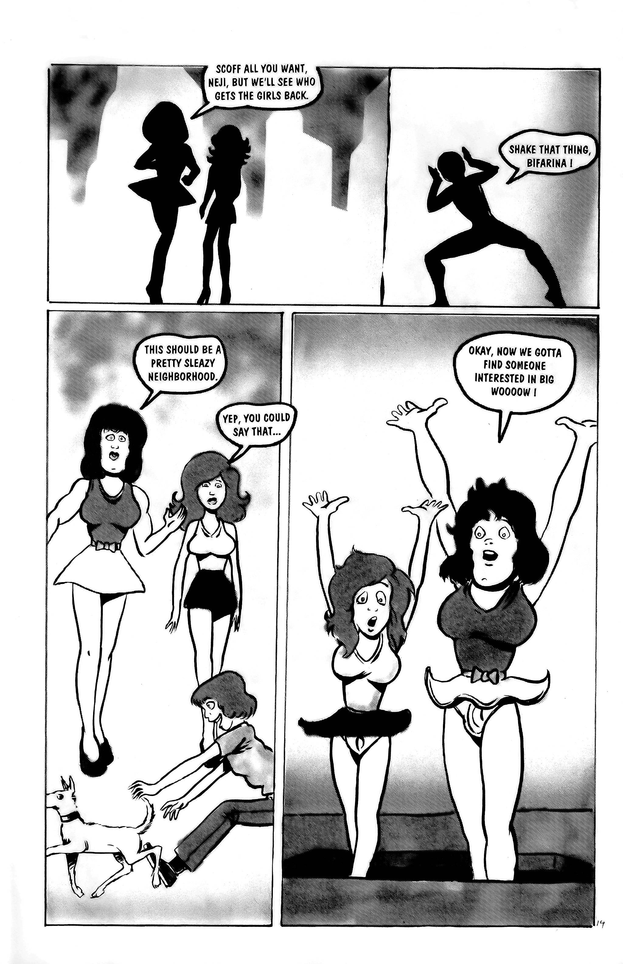 Read online Leather & Lace (1989) comic -  Issue #25 - 16