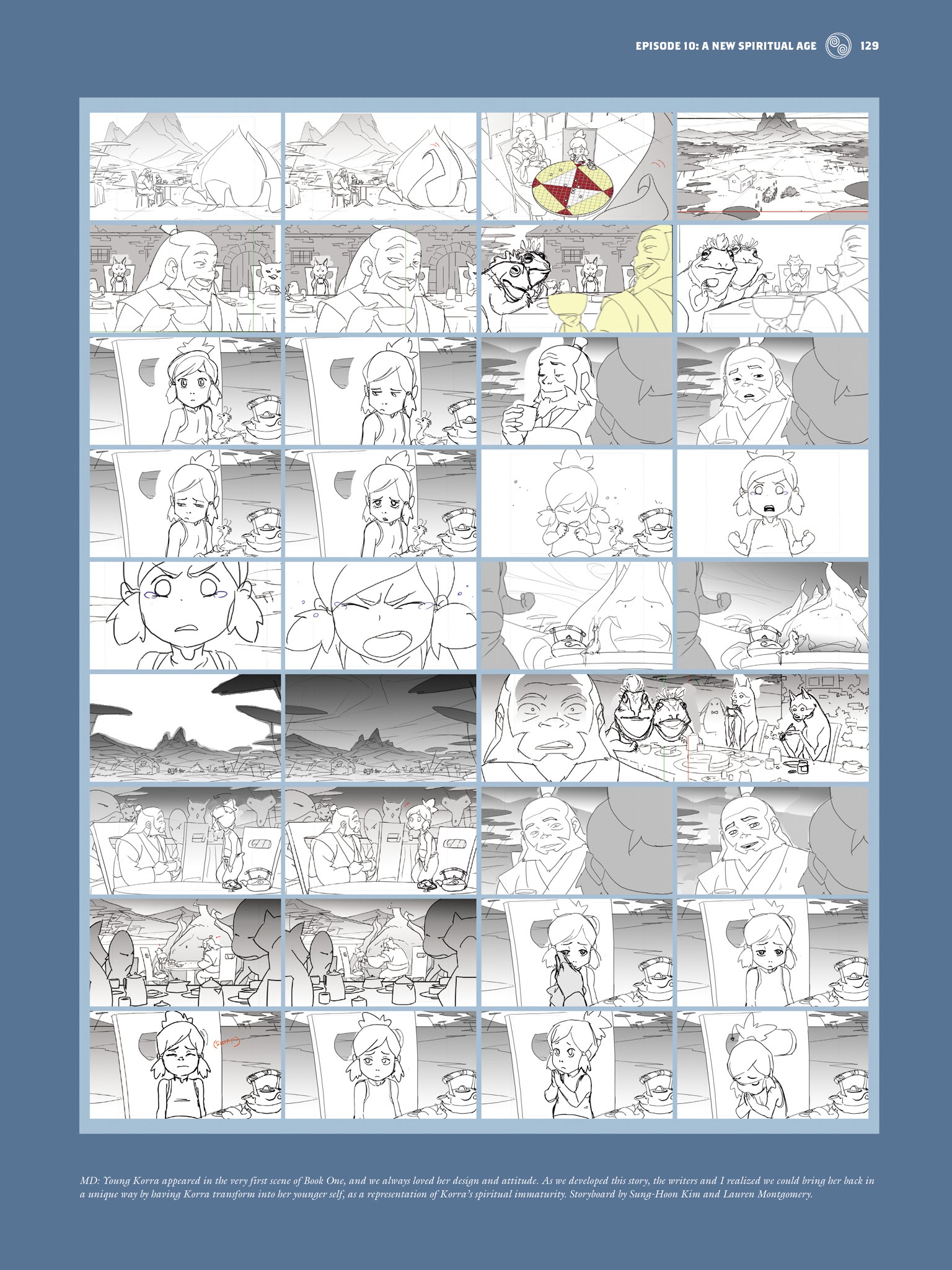 Read online The Legend of Korra: The Art of the Animated Series comic -  Issue # TPB 2 - 119