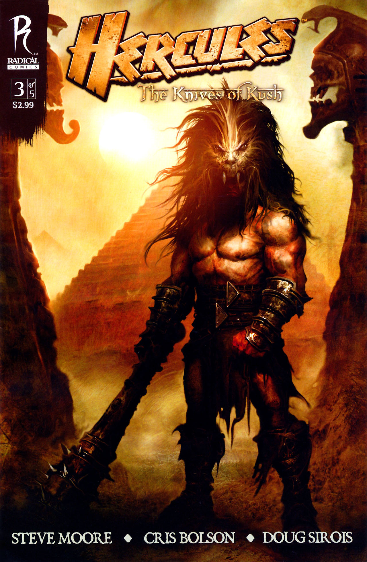 Read online Hercules: The Knives of Kush comic -  Issue #3 - 1