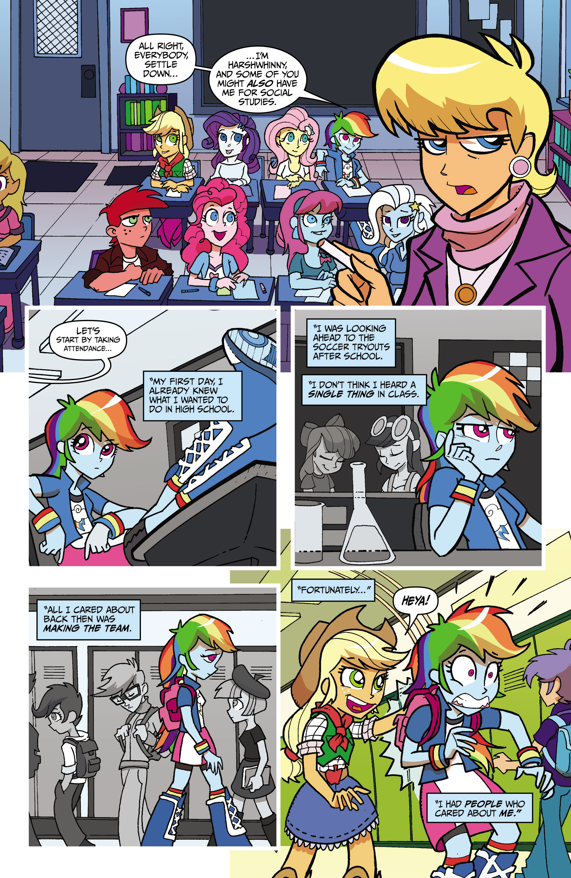 Read online My Little Pony: Equestria Girls comic -  Issue # TPB - 11