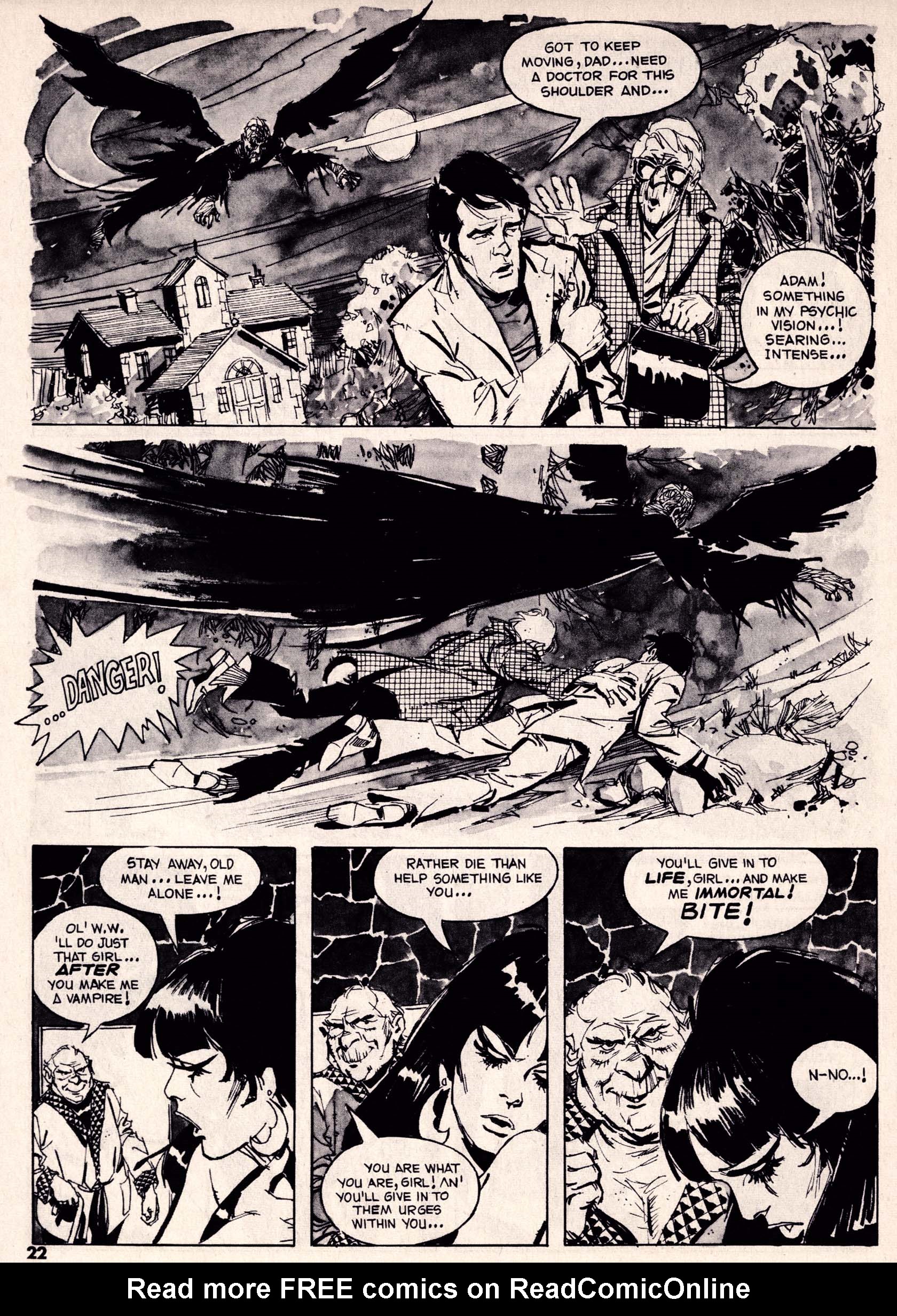 Read online Vampirella (1969) comic -  Issue #12 - 22