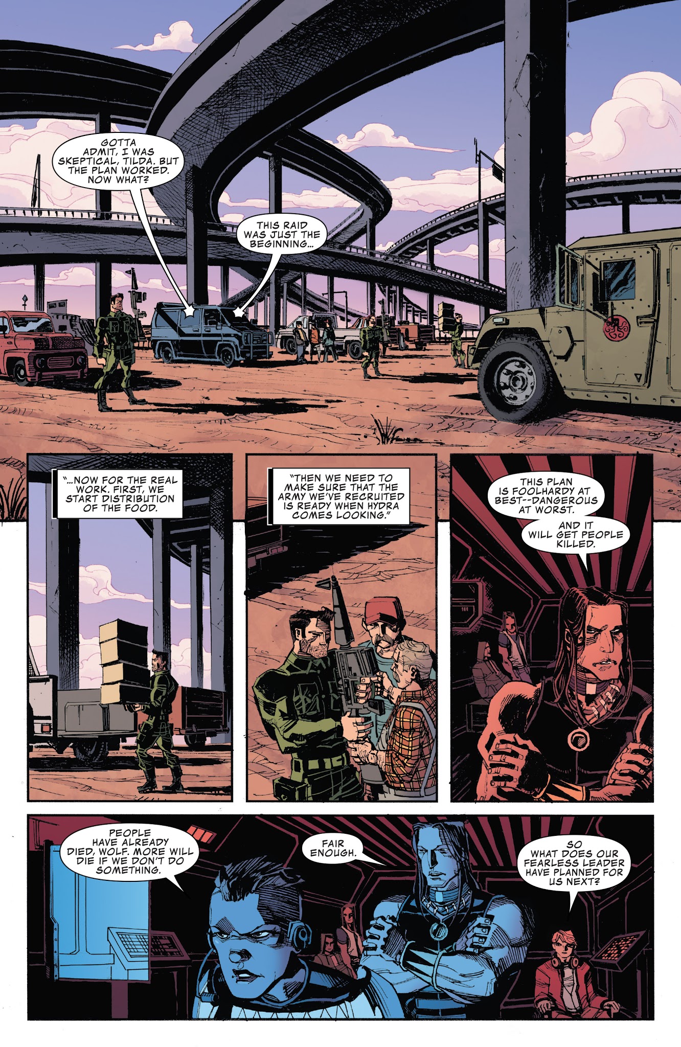 Read online Occupy Avengers comic -  Issue #8 - 14