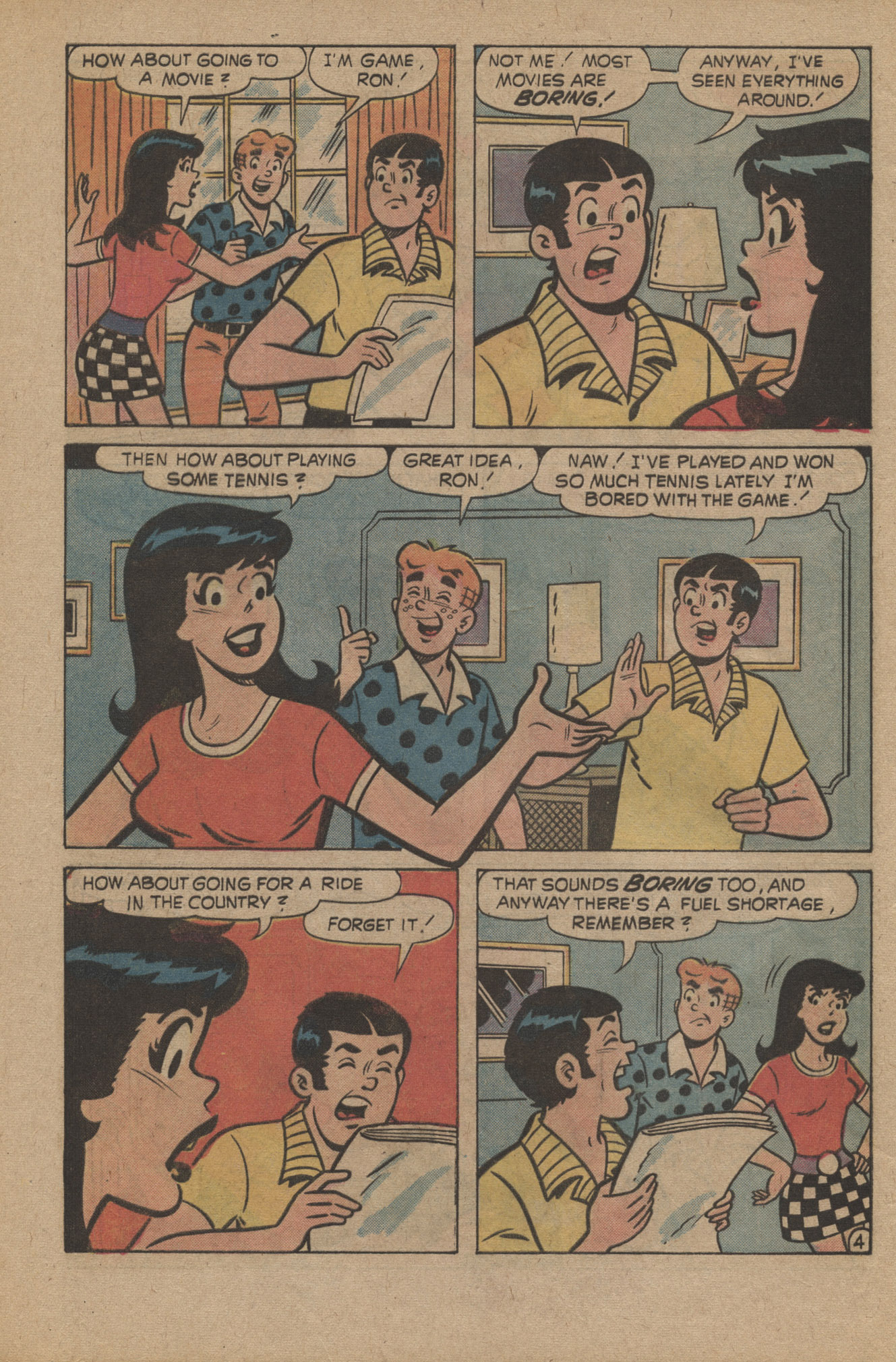 Read online Reggie and Me (1966) comic -  Issue #72 - 31