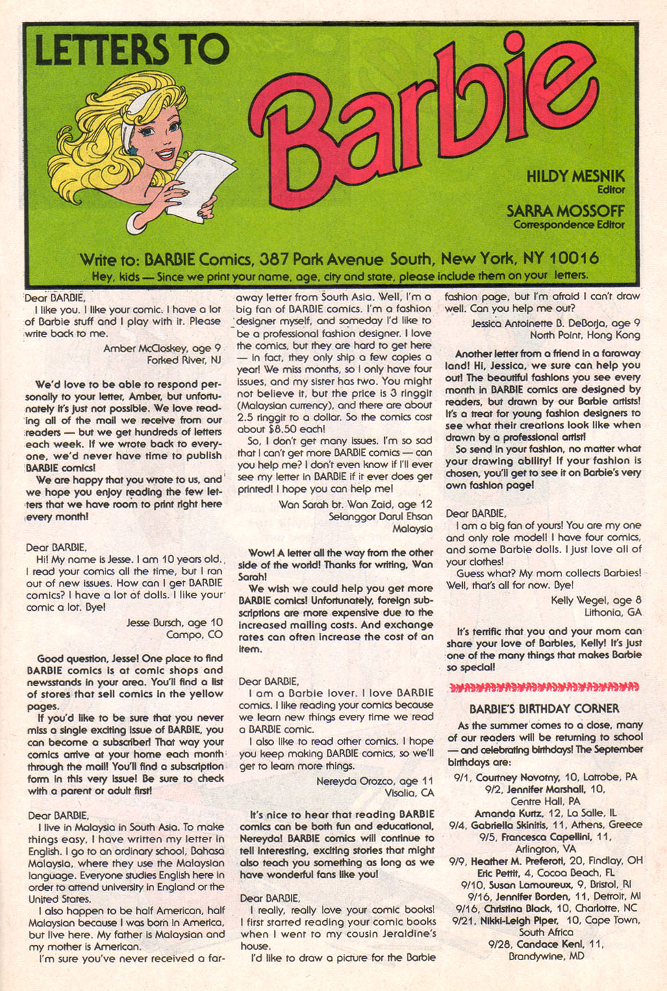 Read online Barbie comic -  Issue #59 - 32